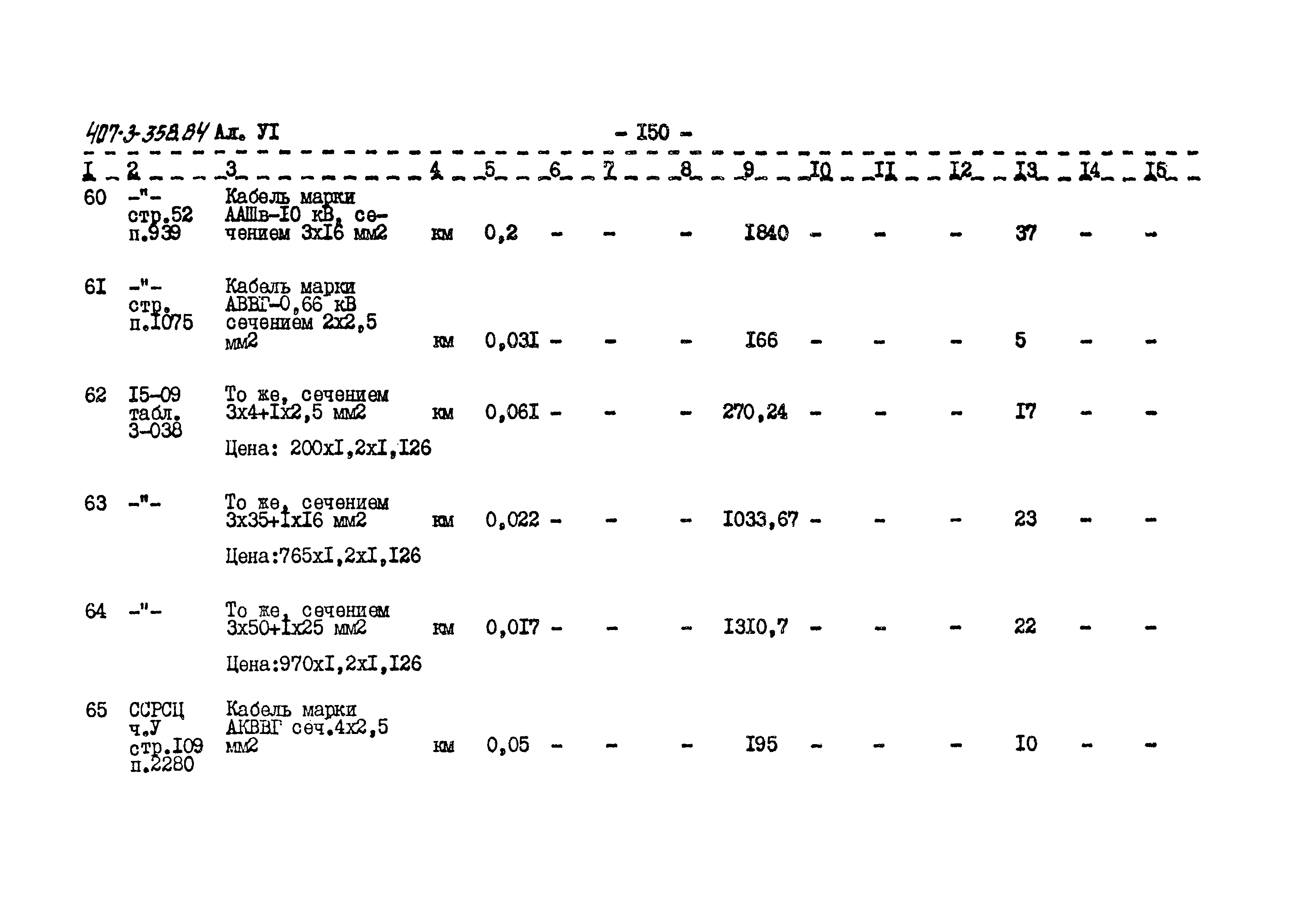 Типовой проект 407-3-358.84