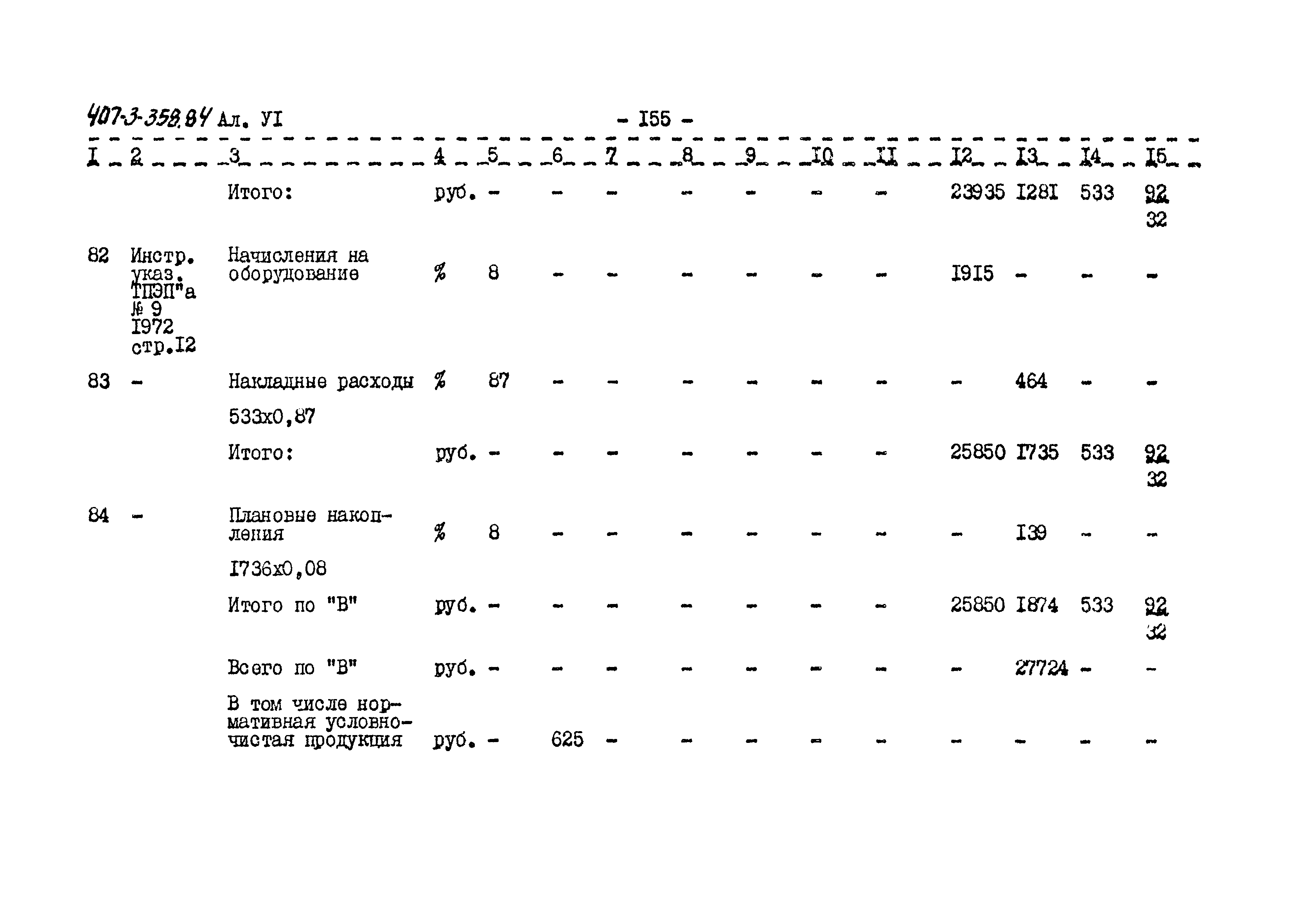 Типовой проект 407-3-358.84