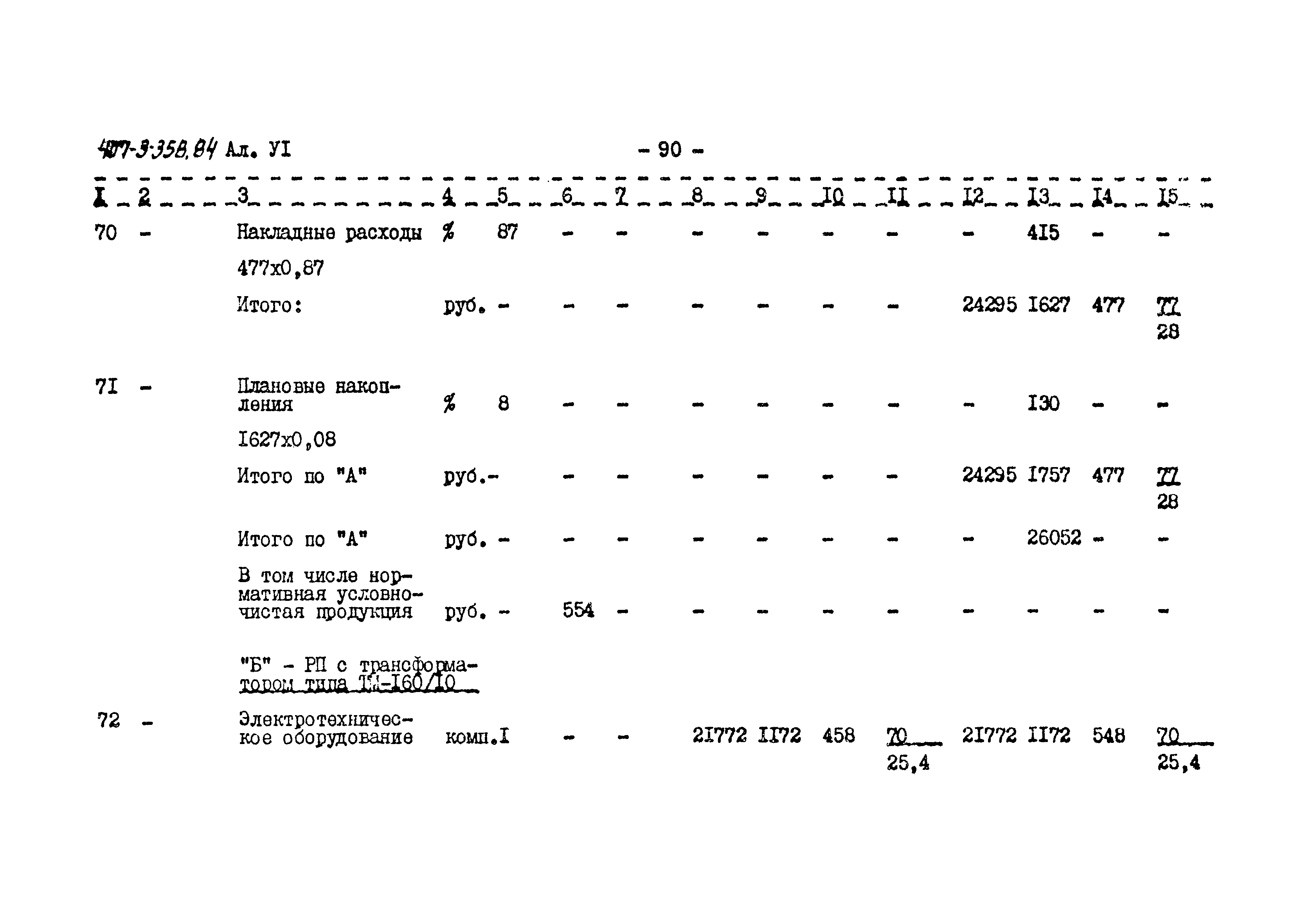 Типовой проект 407-3-358.84