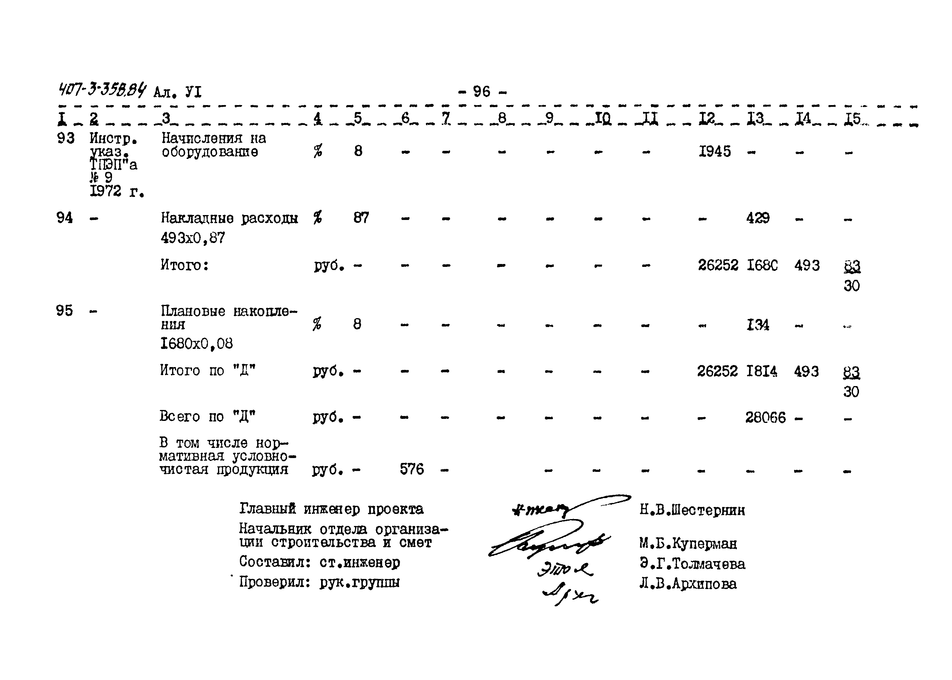 Типовой проект 407-3-358.84