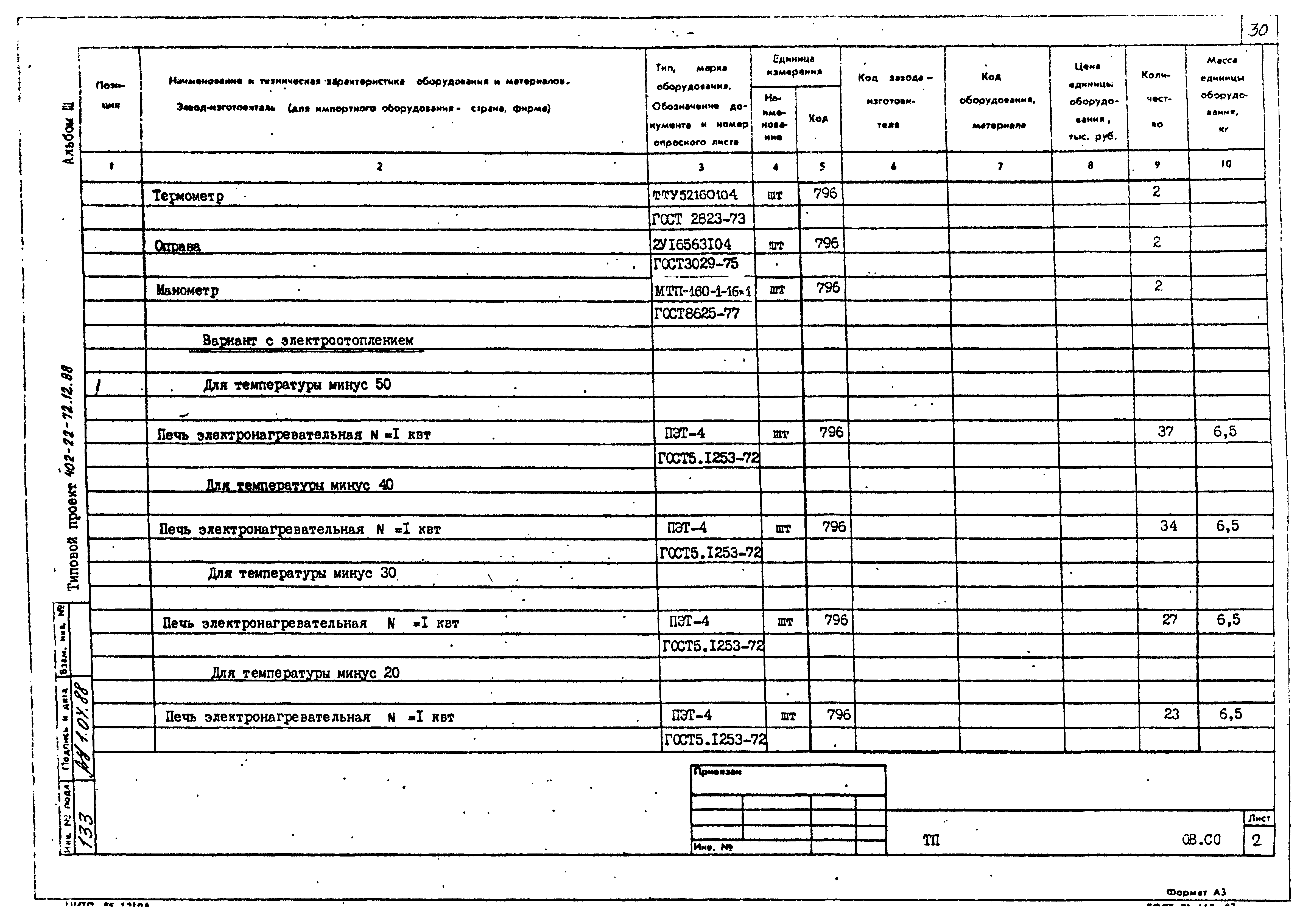 Типовой проект 402-22-72.12.88