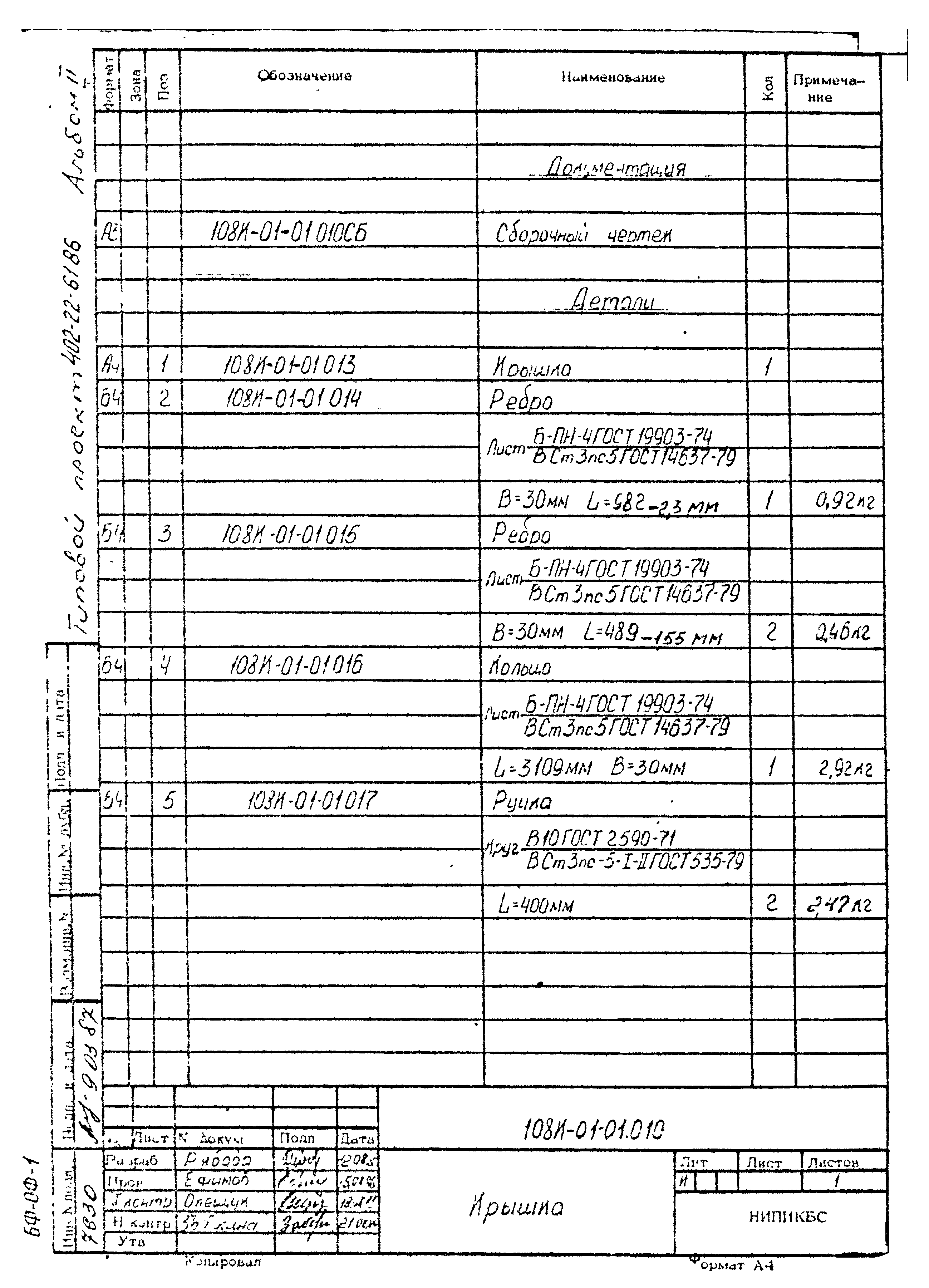 Типовой проект 402-22-71.12.88