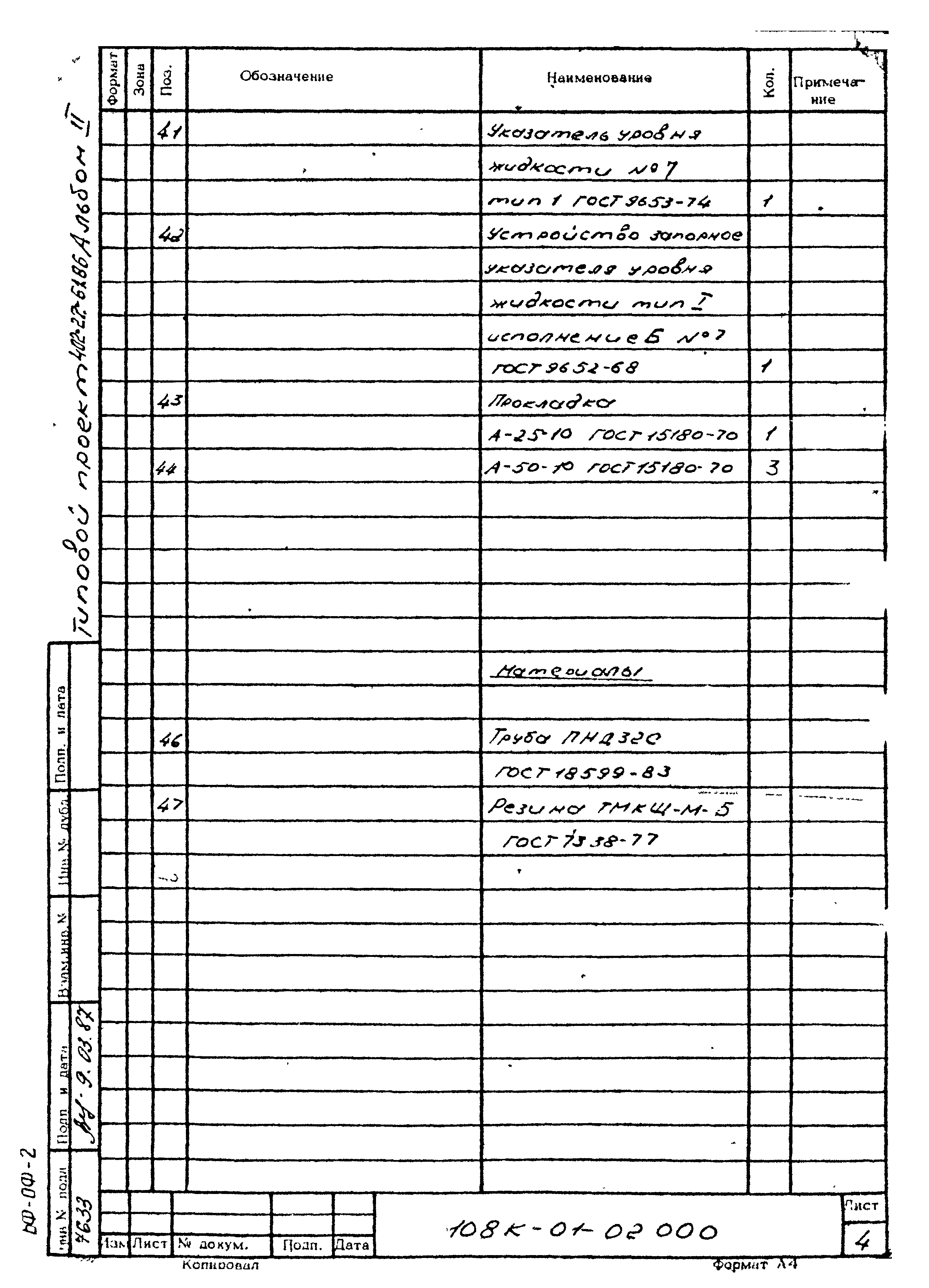 Типовой проект 402-22-71.12.88