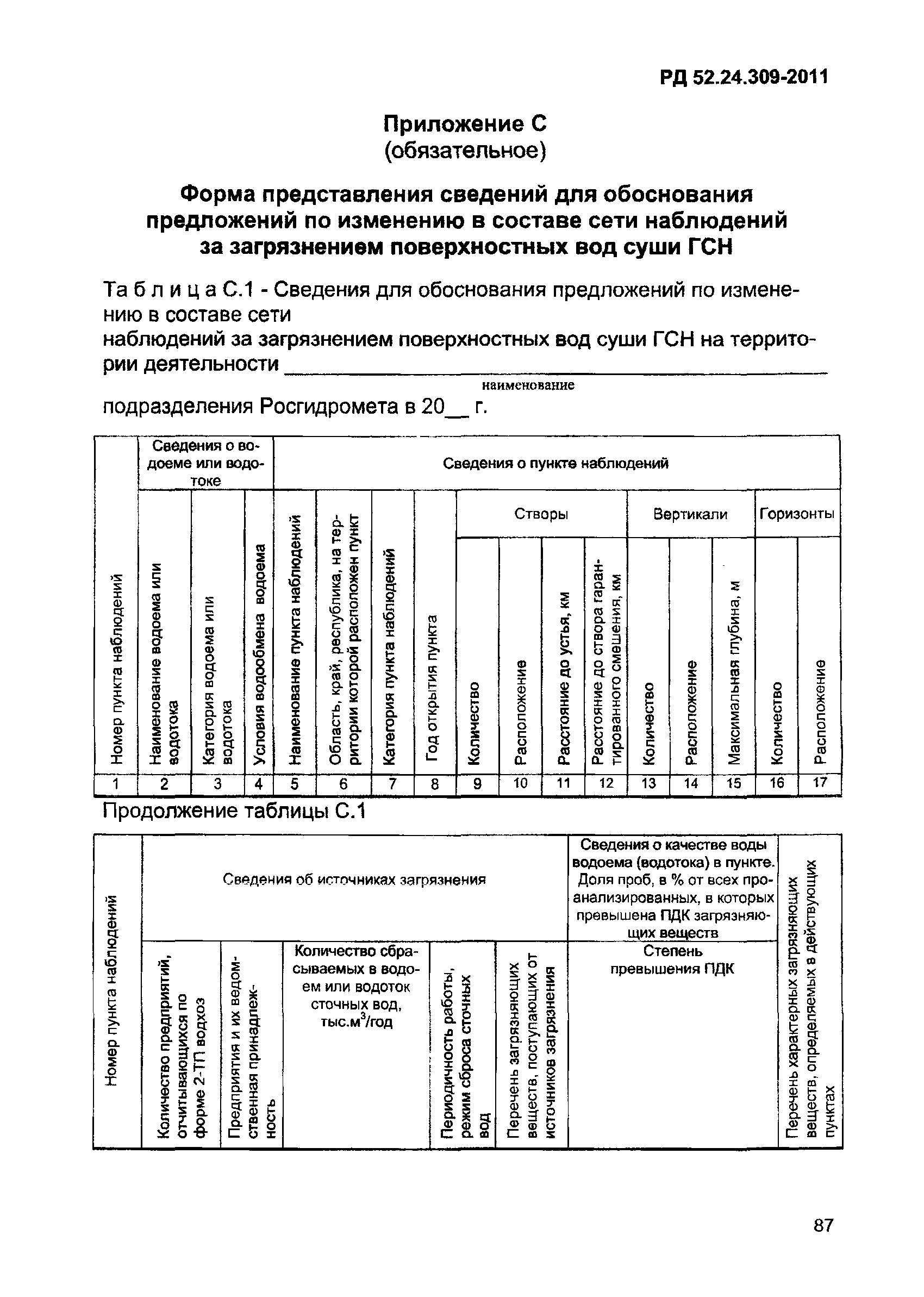 РД 52.24.309-2011