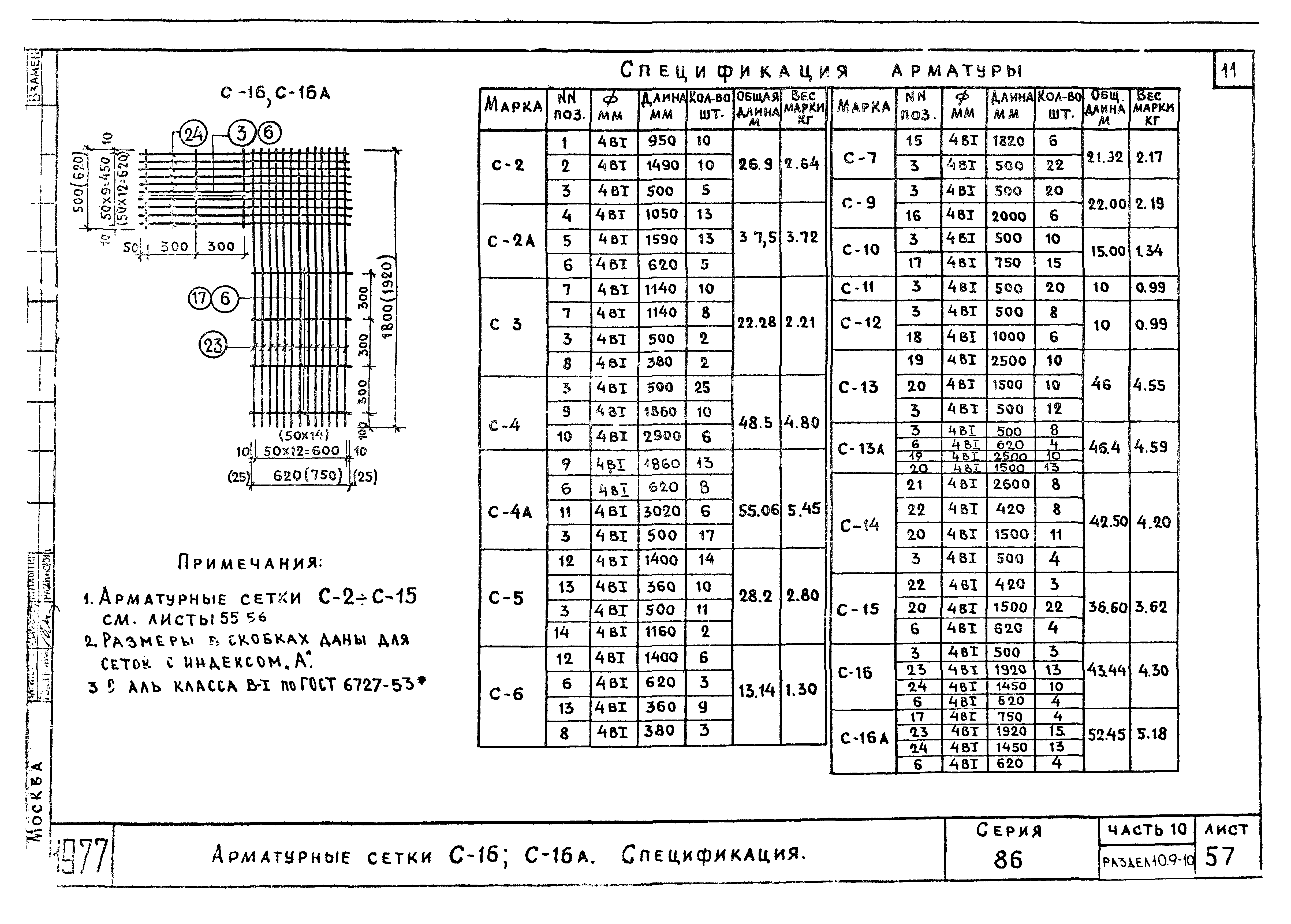 Типовой проект Серия 86