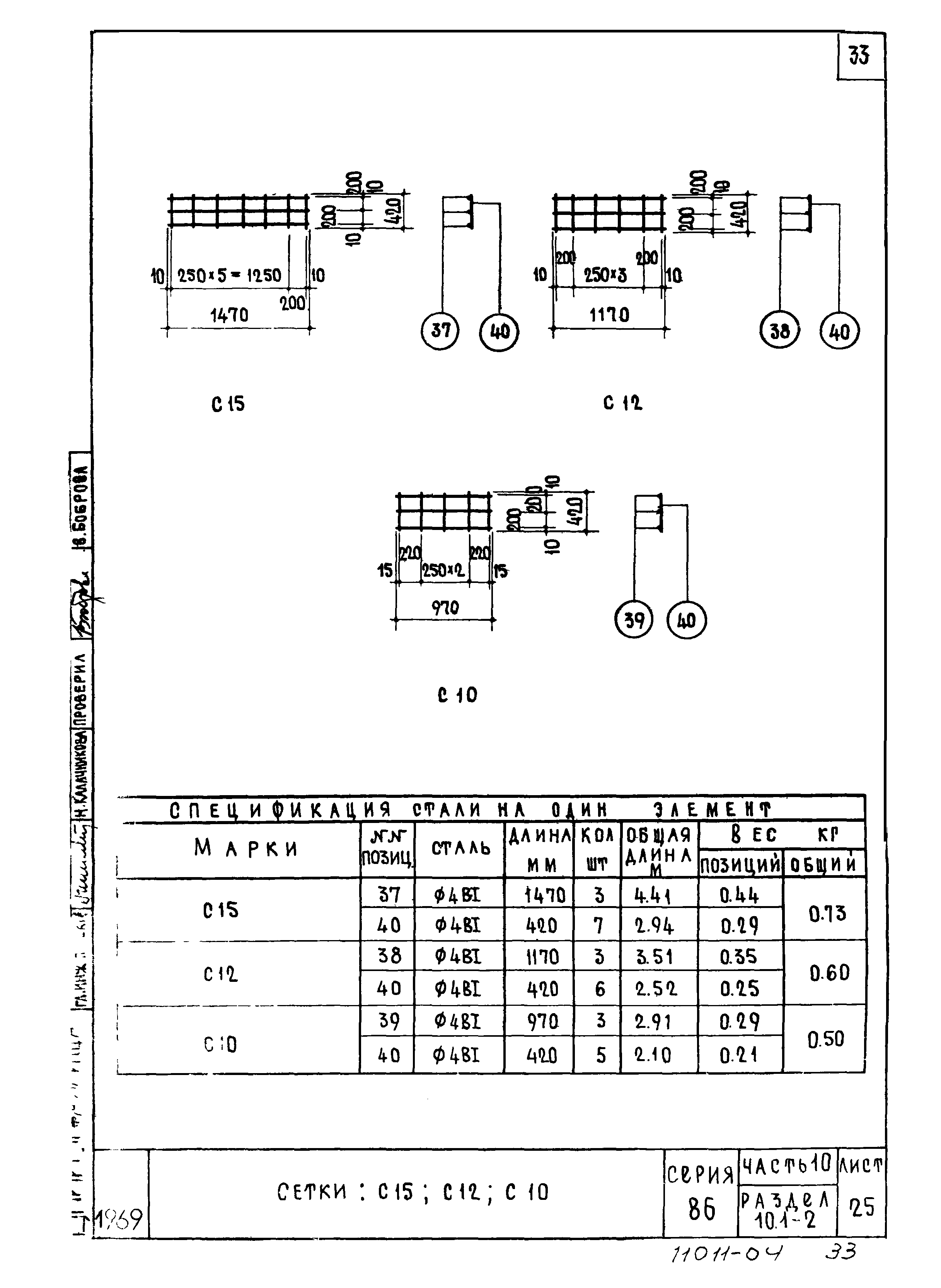 Типовой проект Серия 86