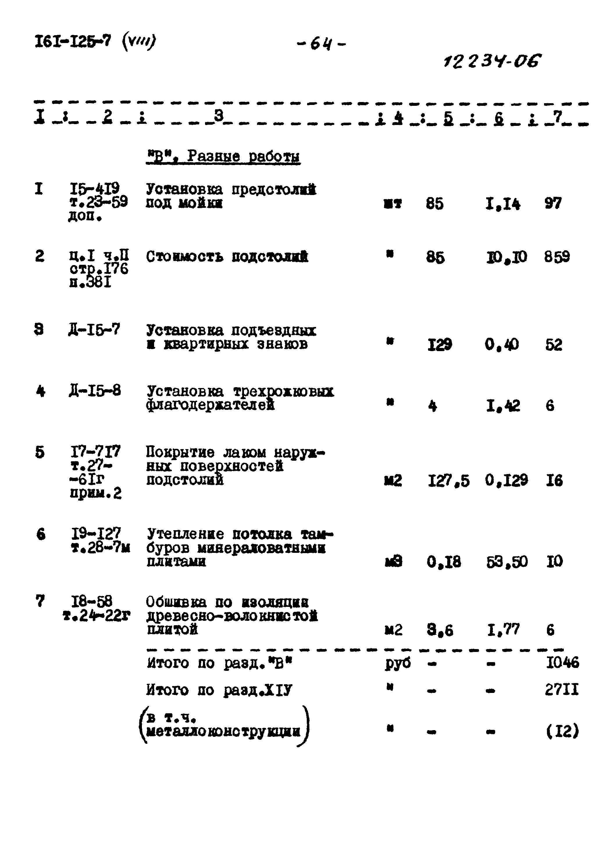 Типовой проект 161-125-7