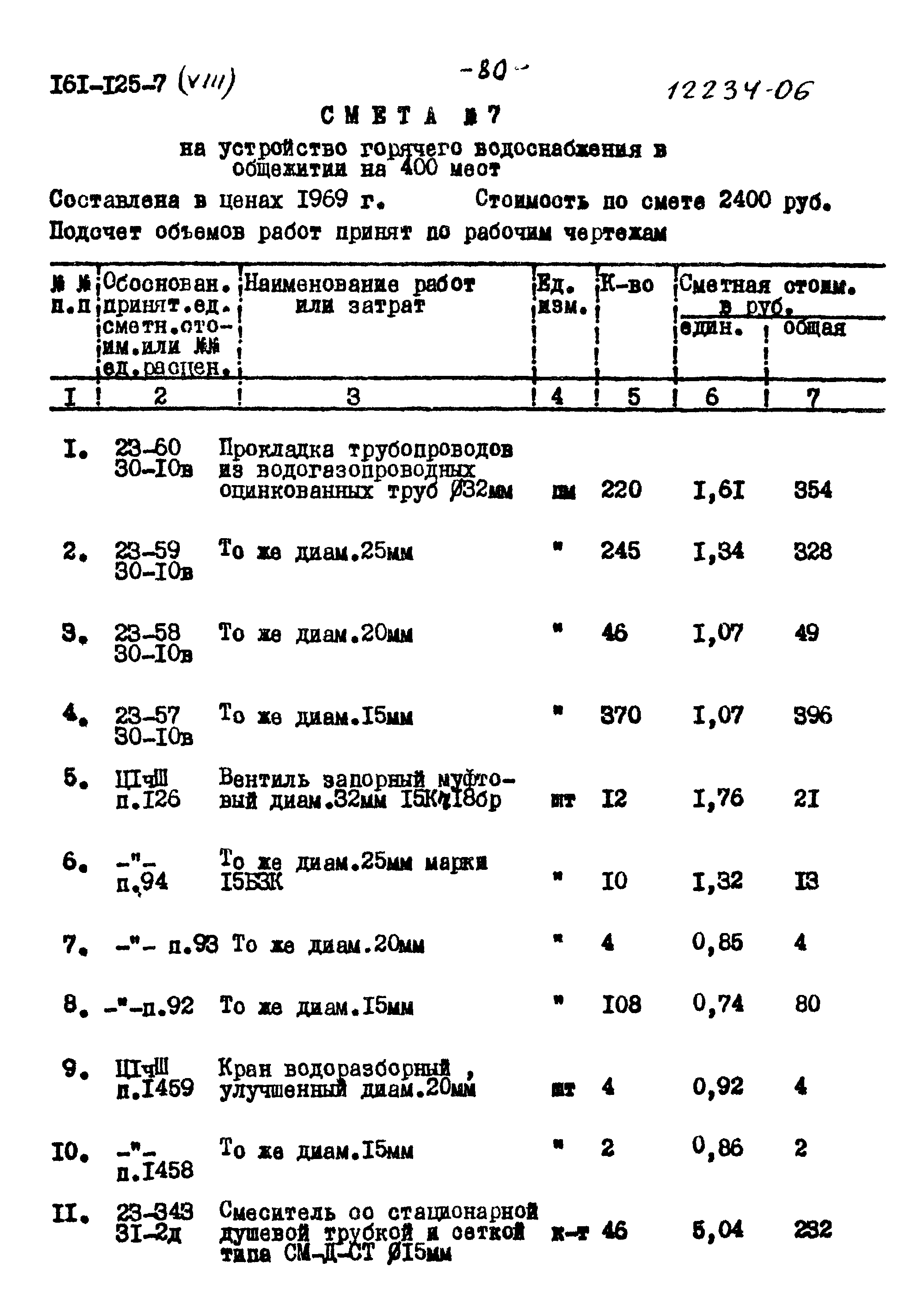 Типовой проект 161-125-7