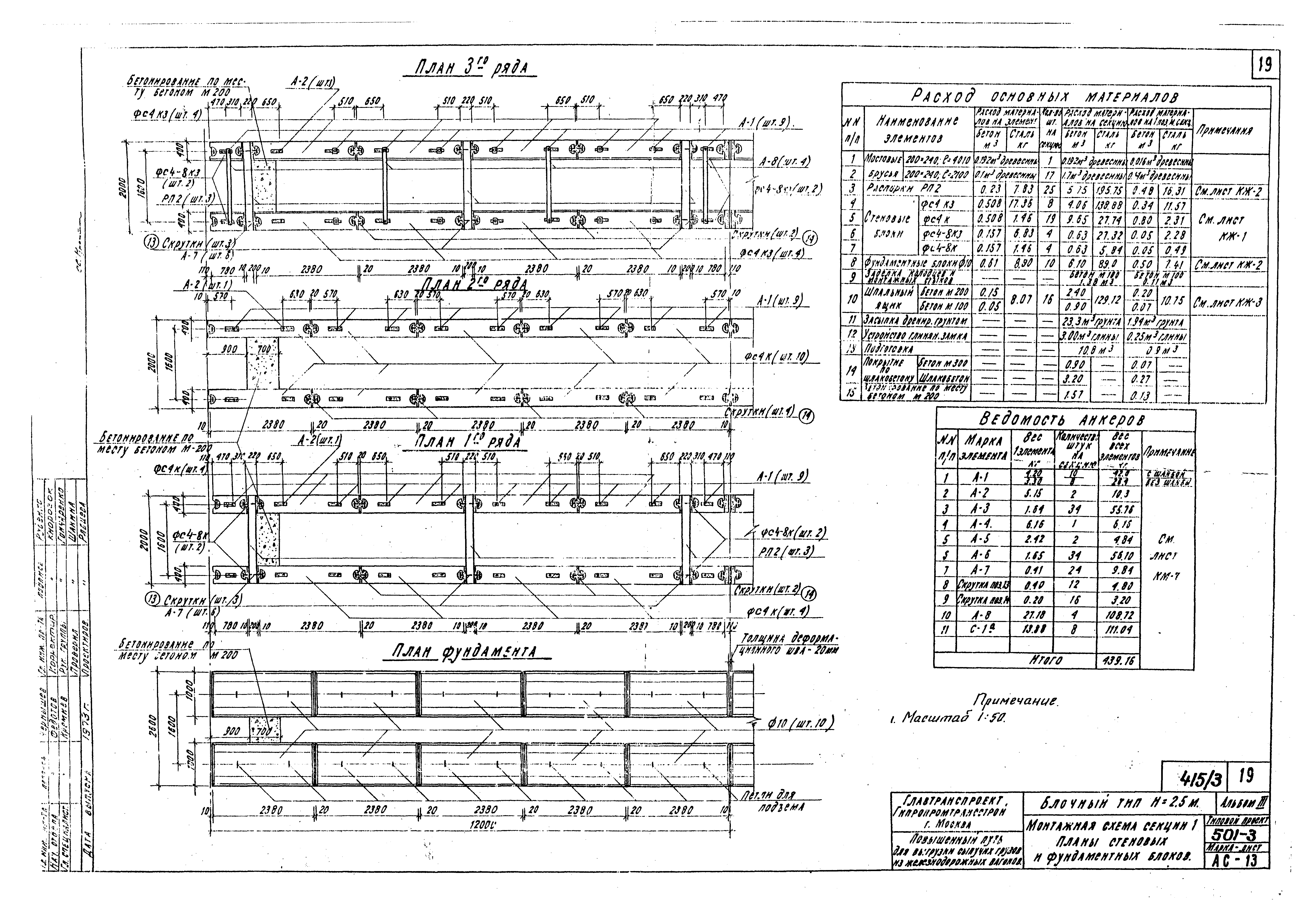 Типовой проект 501-3