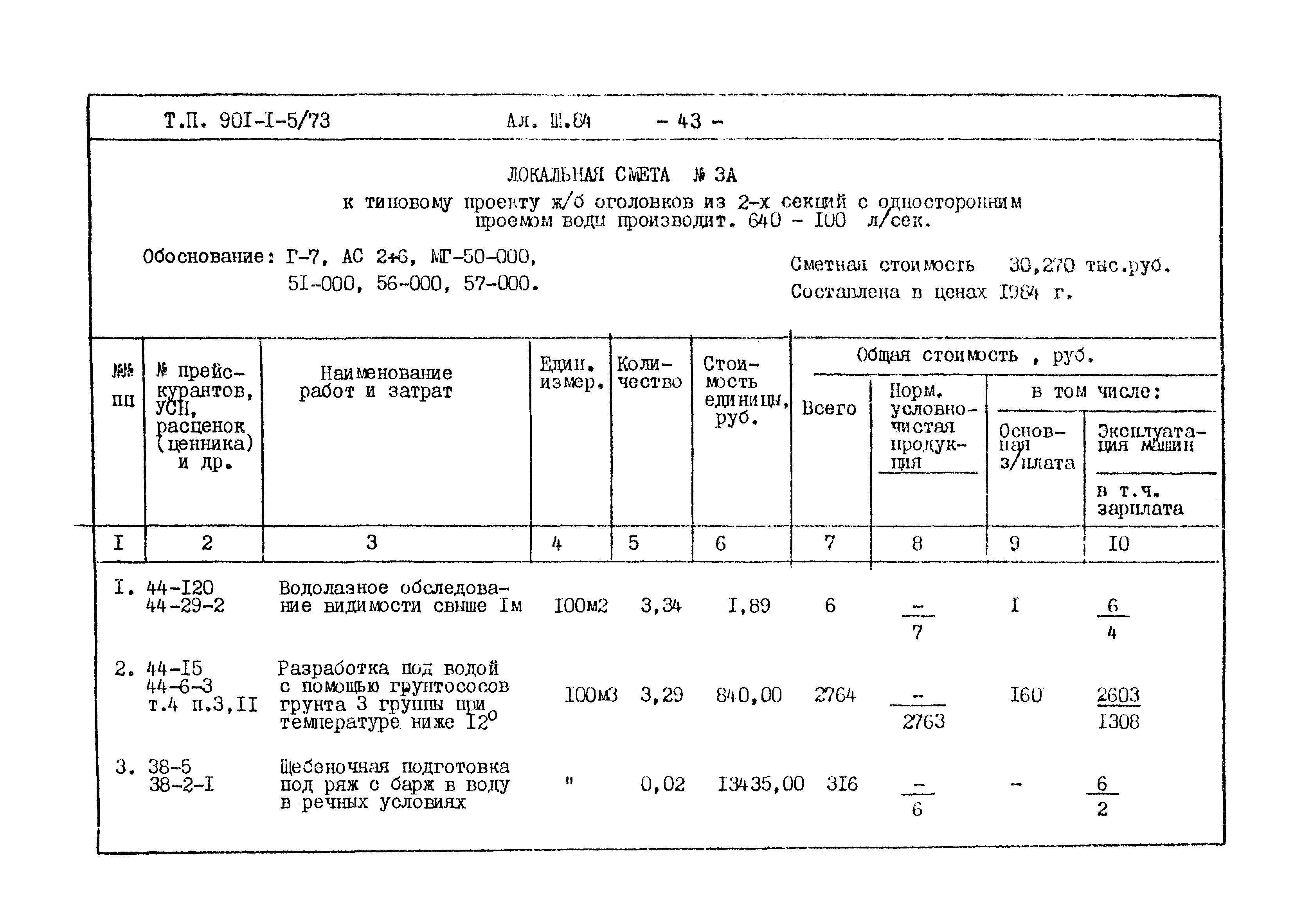 Типовой проект 901-1-5/73