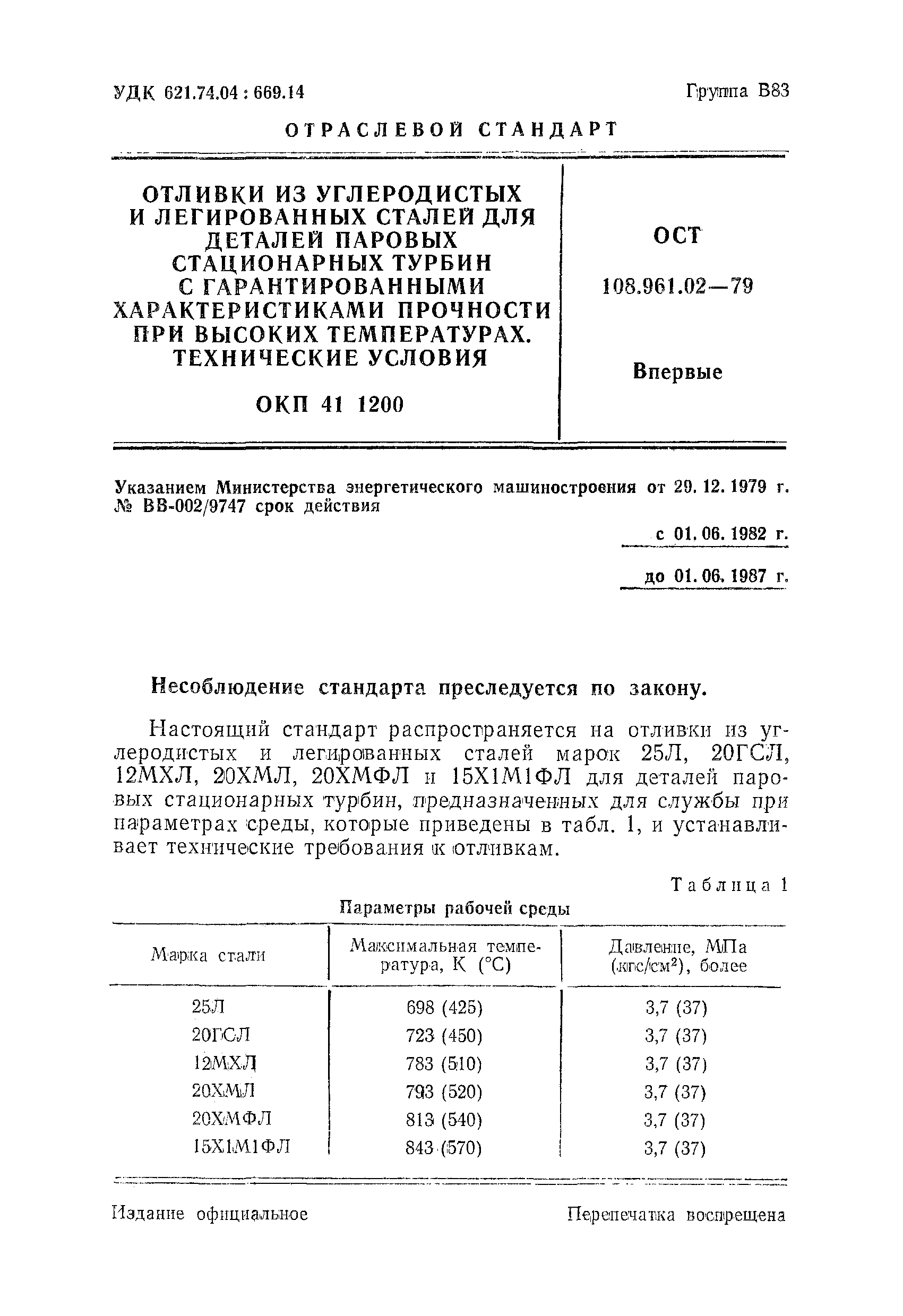 ОСТ 108.961.02-79