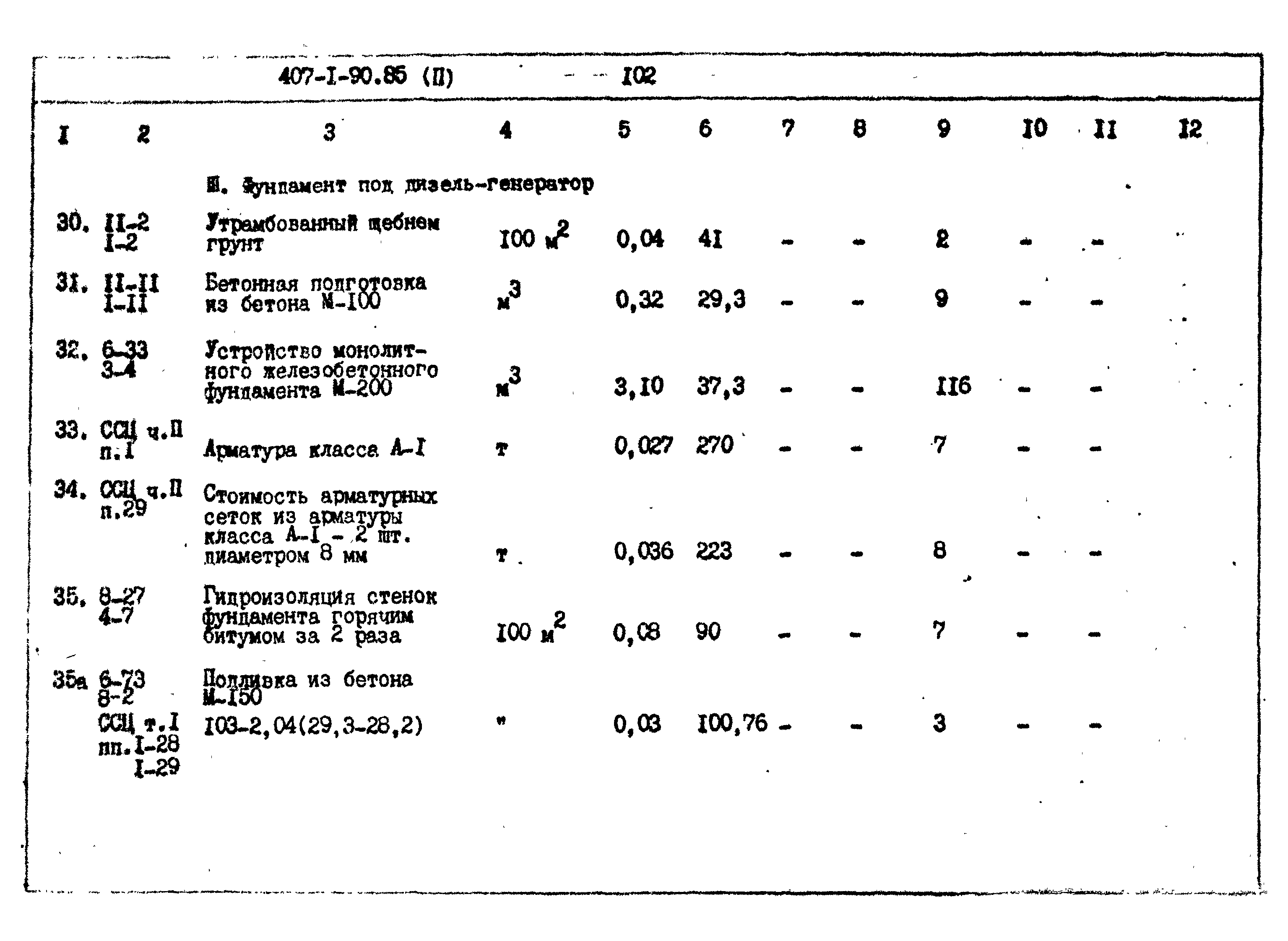 Типовой проект 407-1-90.85