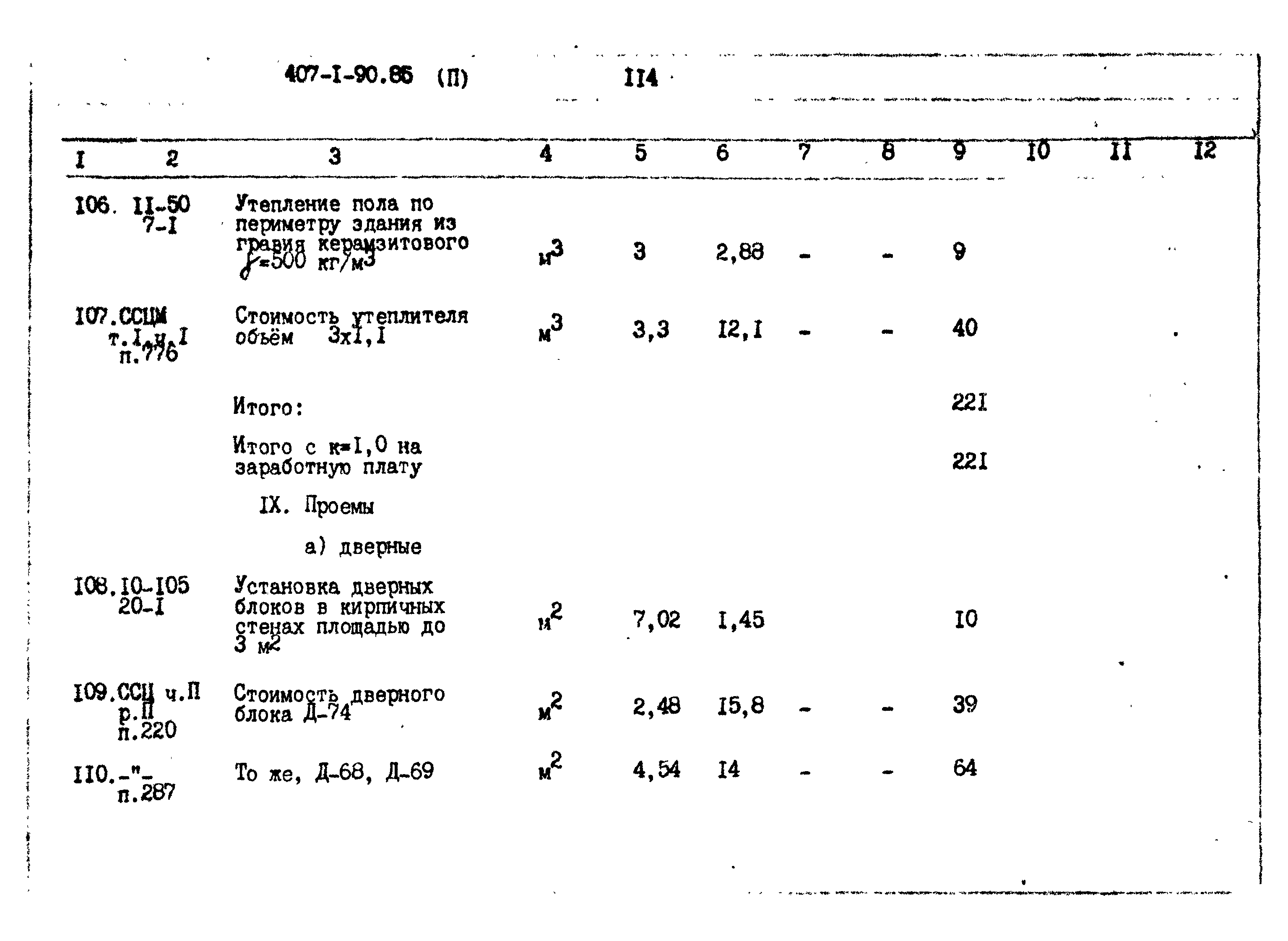 Типовой проект 407-1-90.85