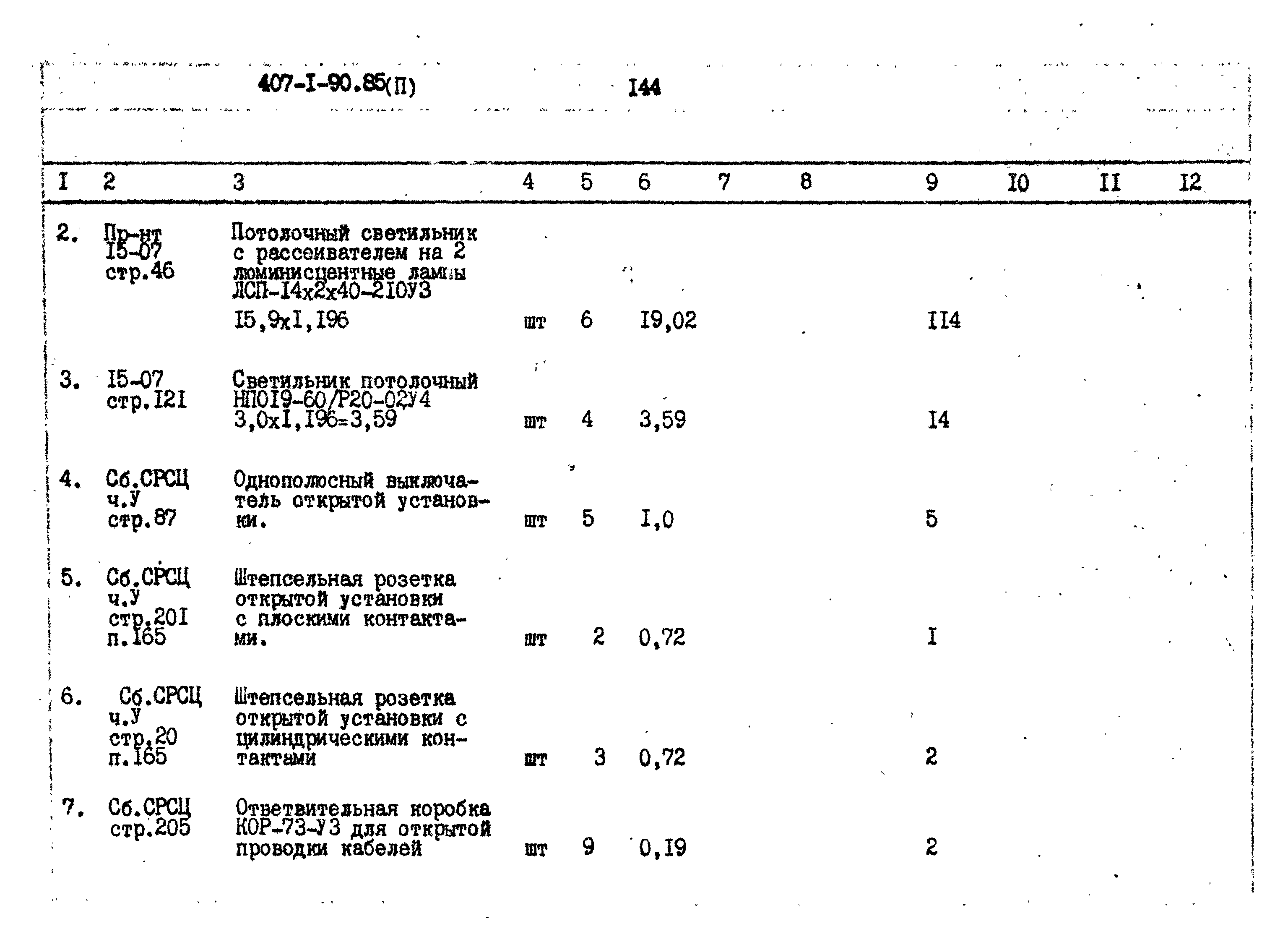 Типовой проект 407-1-90.85