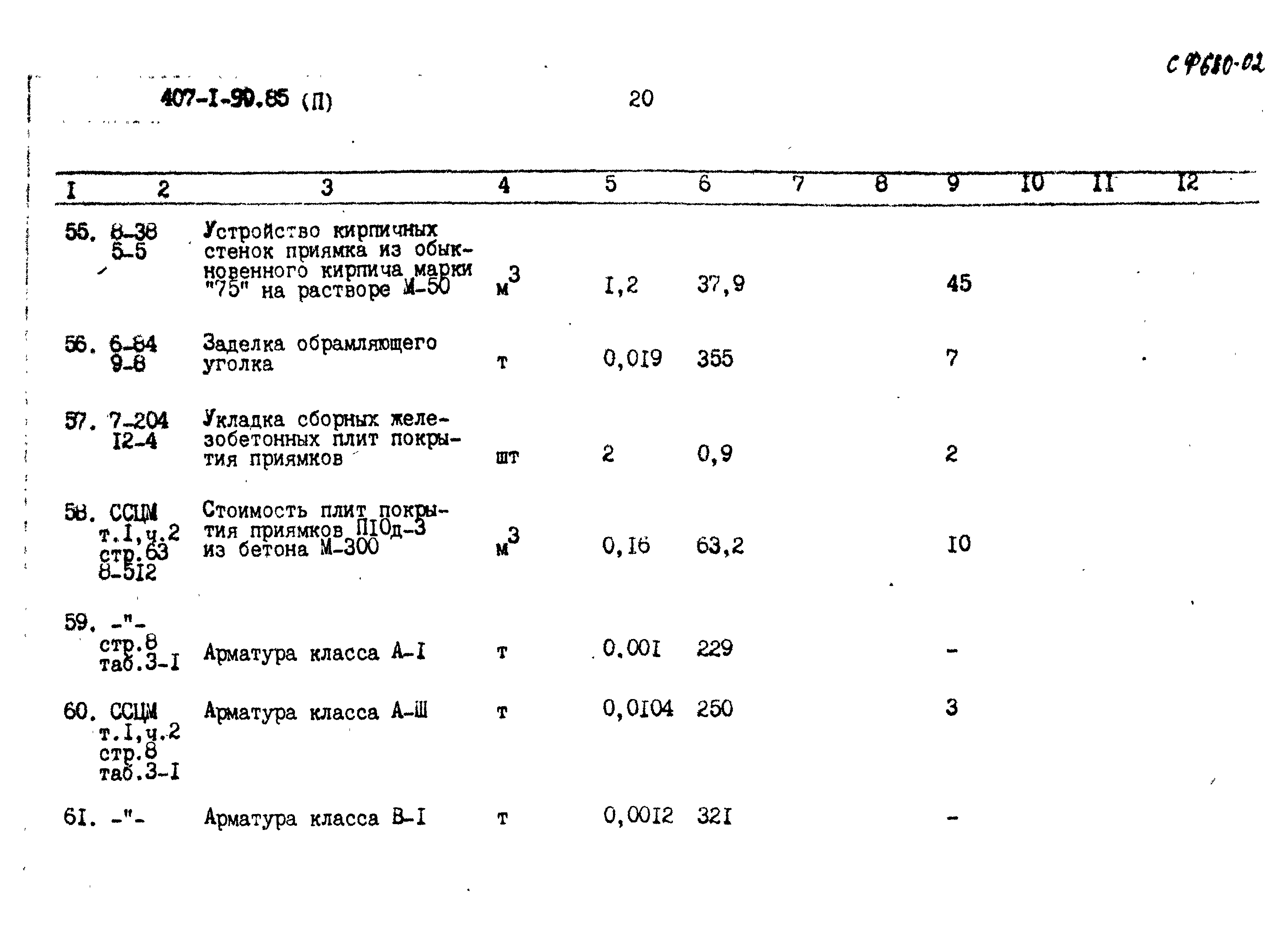 Типовой проект 407-1-90.85