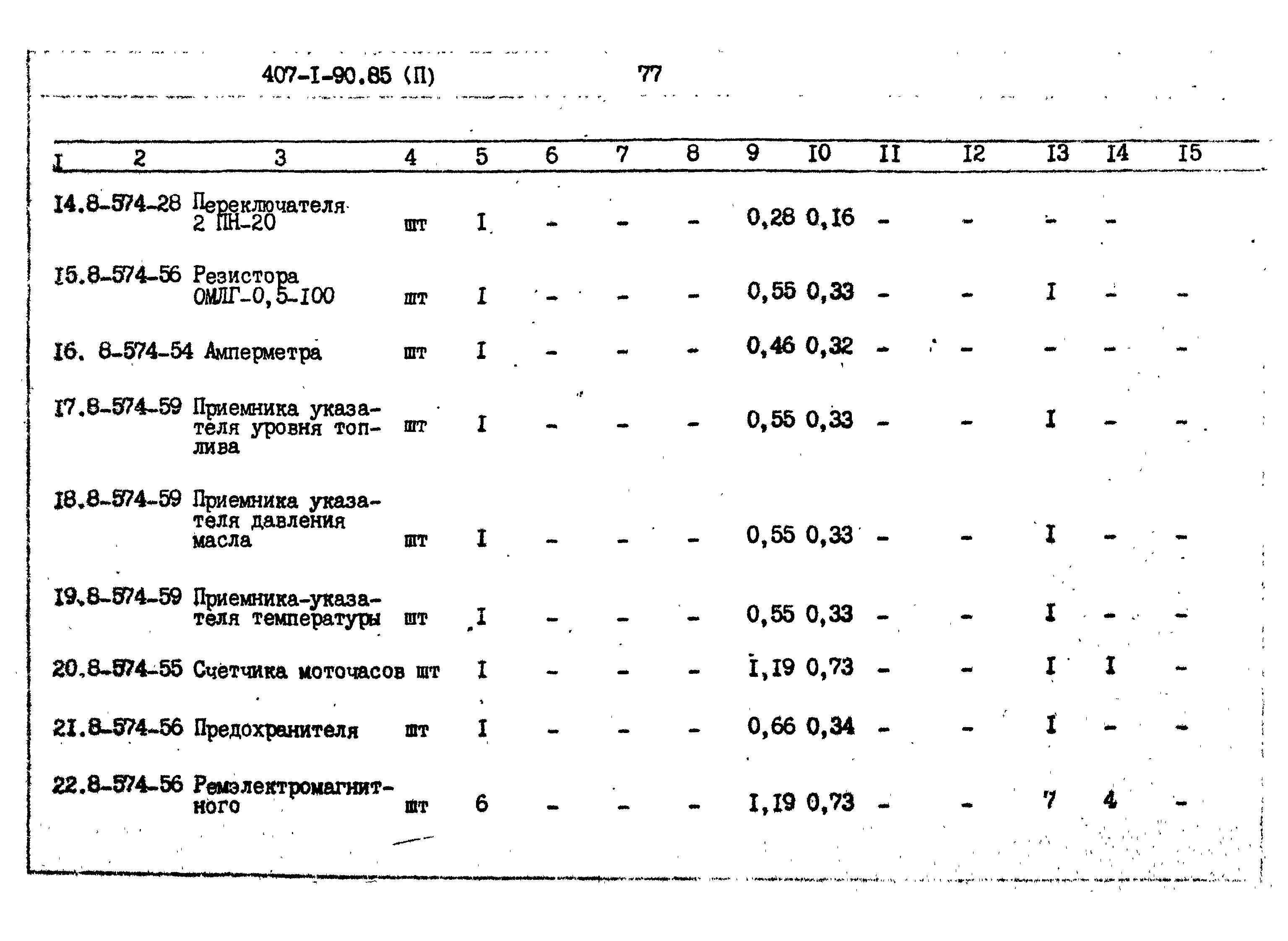 Типовой проект 407-1-90.85