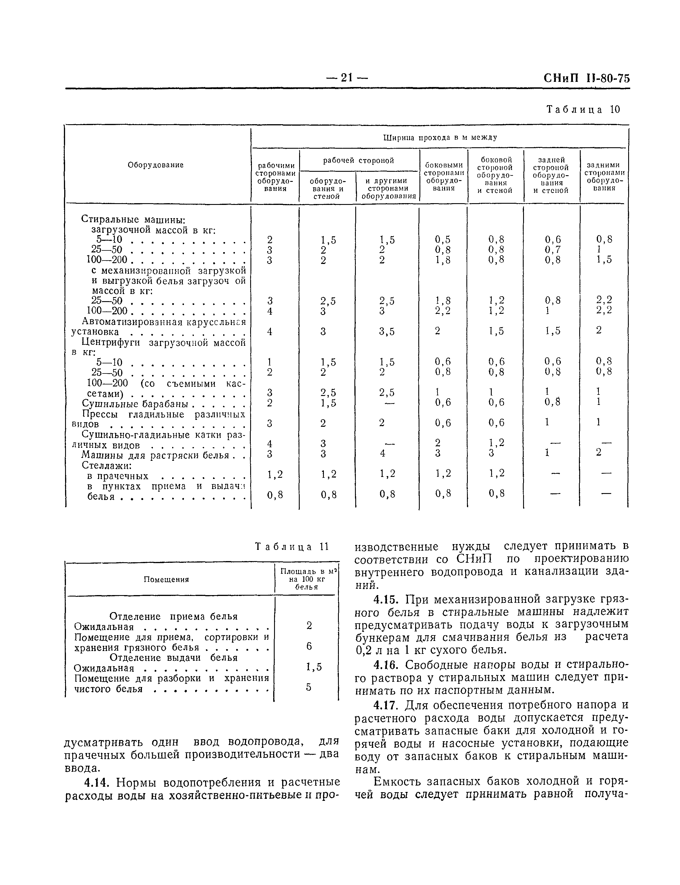 СНиП II-80-75