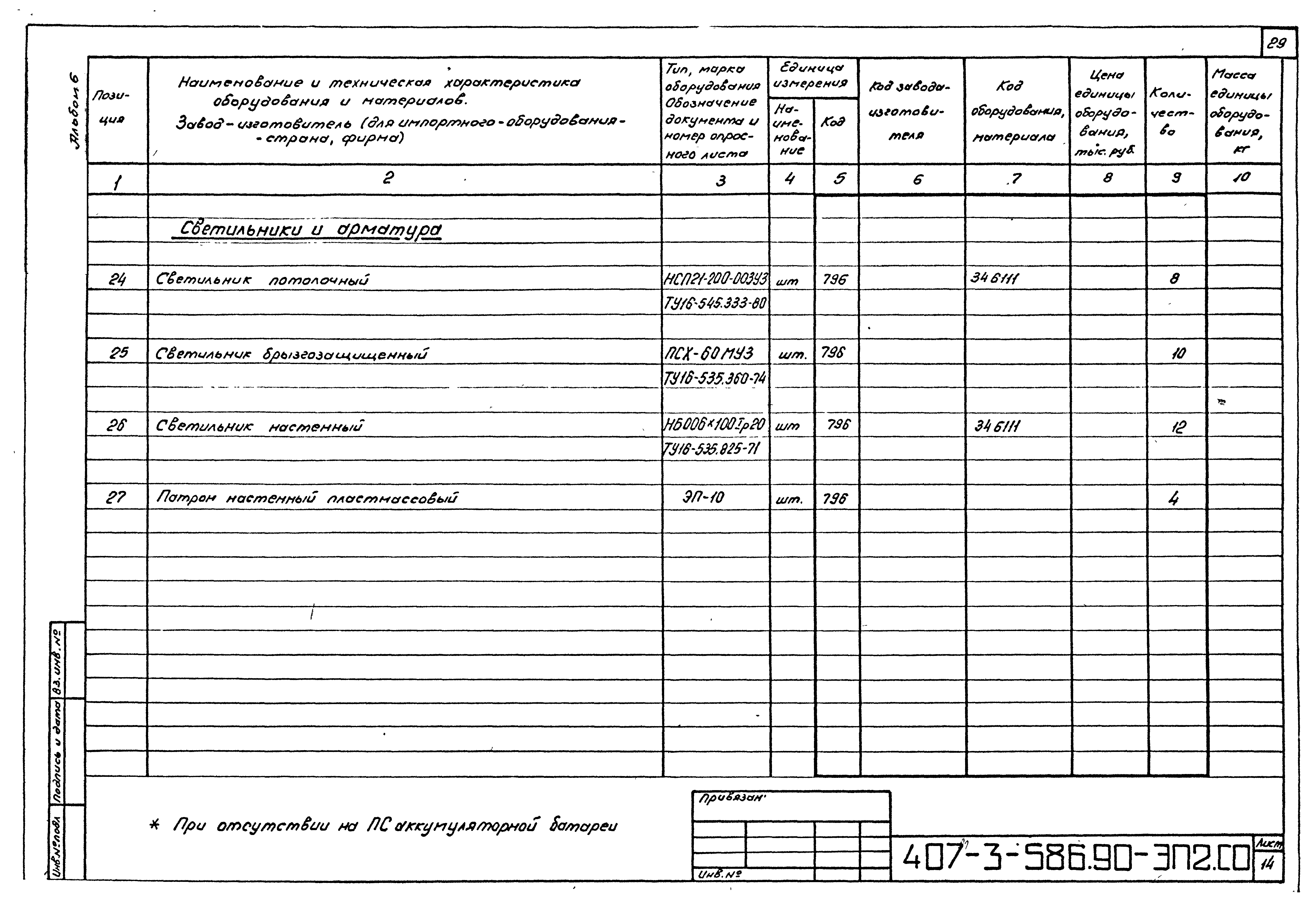 Типовой проект 407-3-586.90