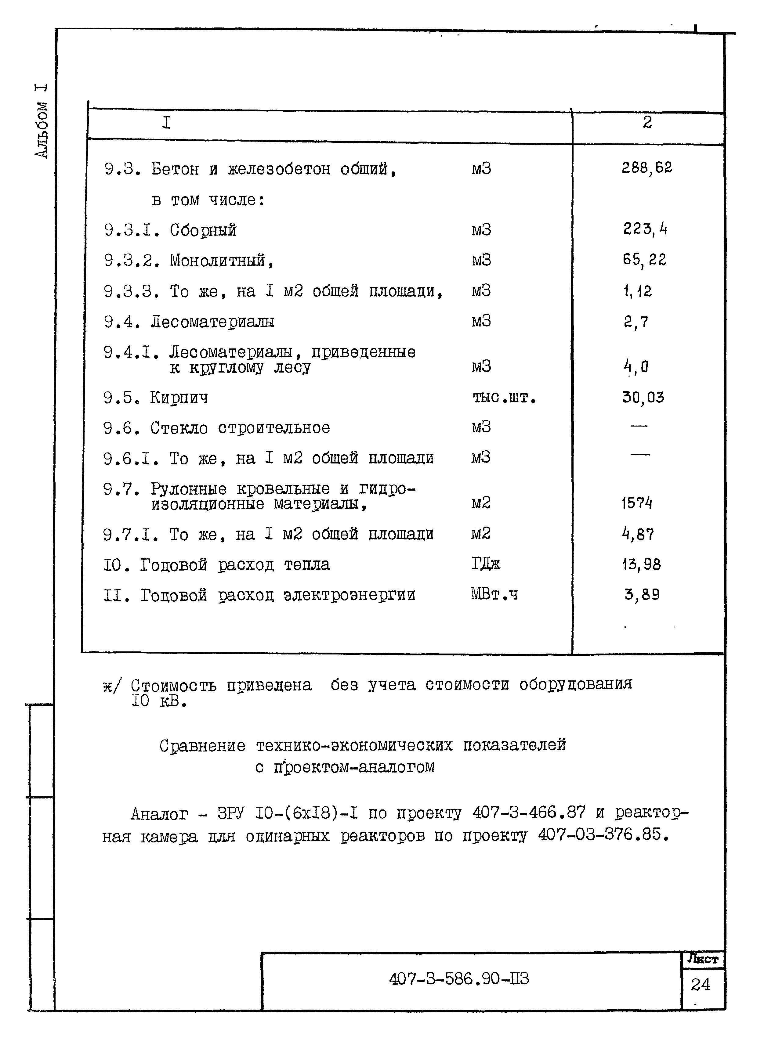 Типовой проект 407-3-586.90