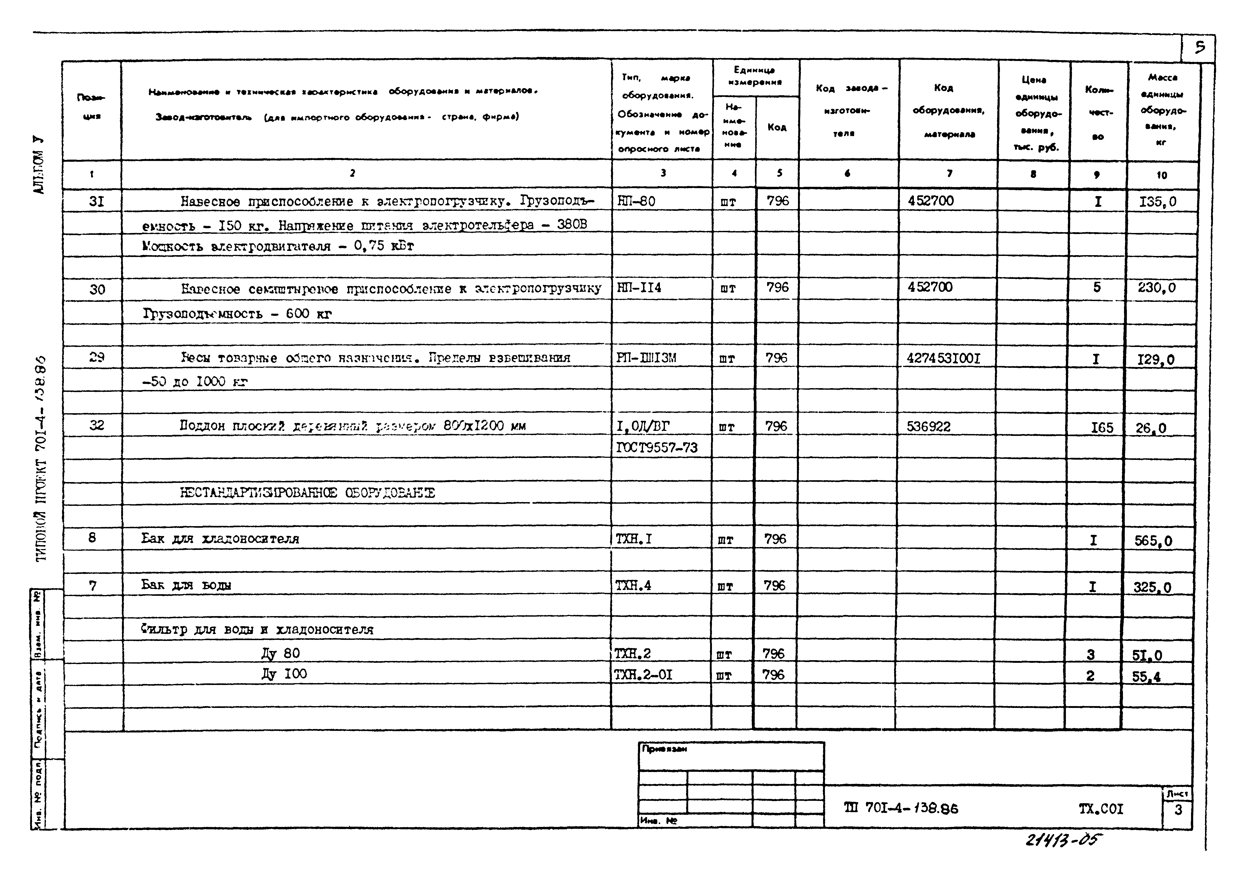 Типовой проект 701-4-138.86