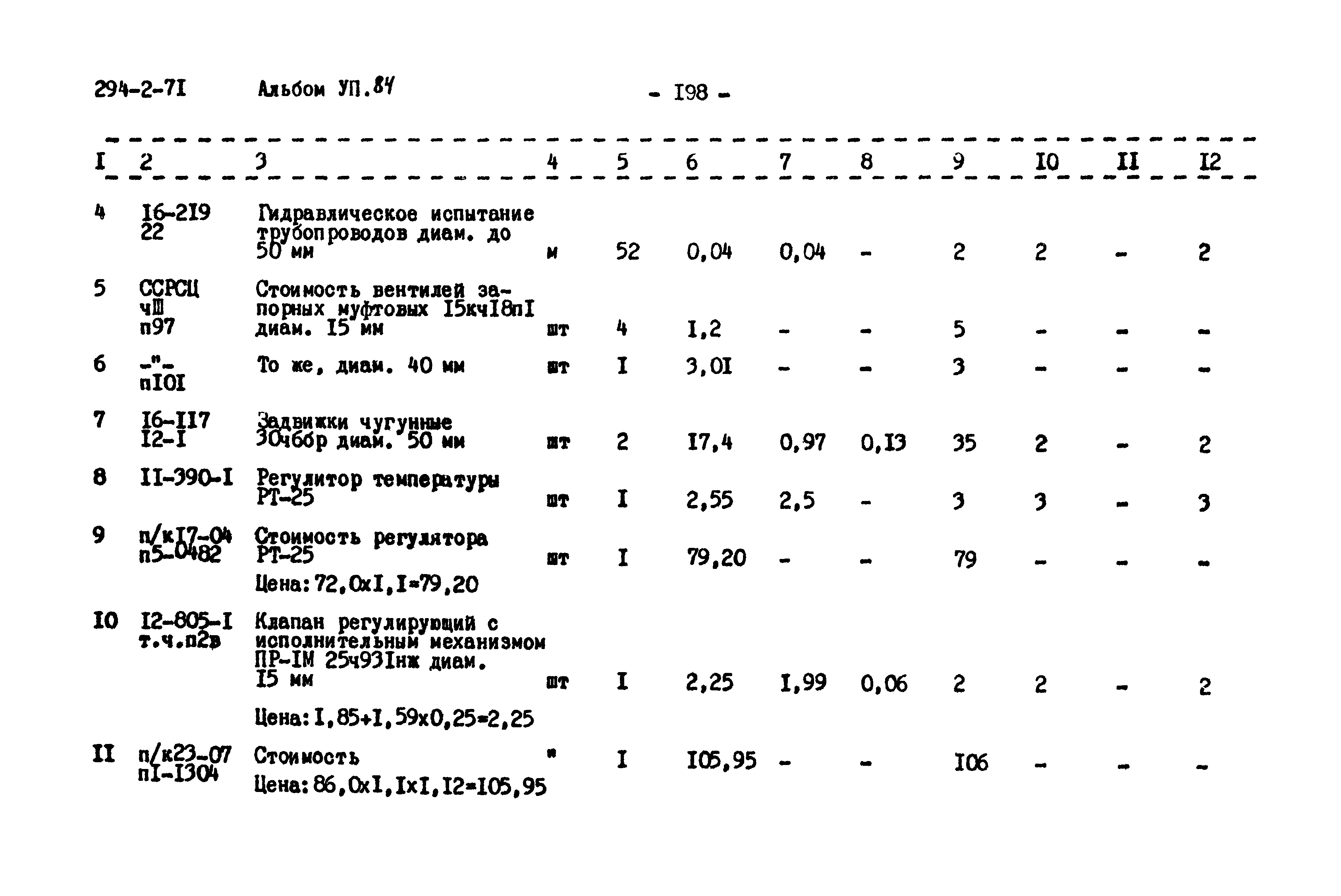 Типовой проект 294-2-71