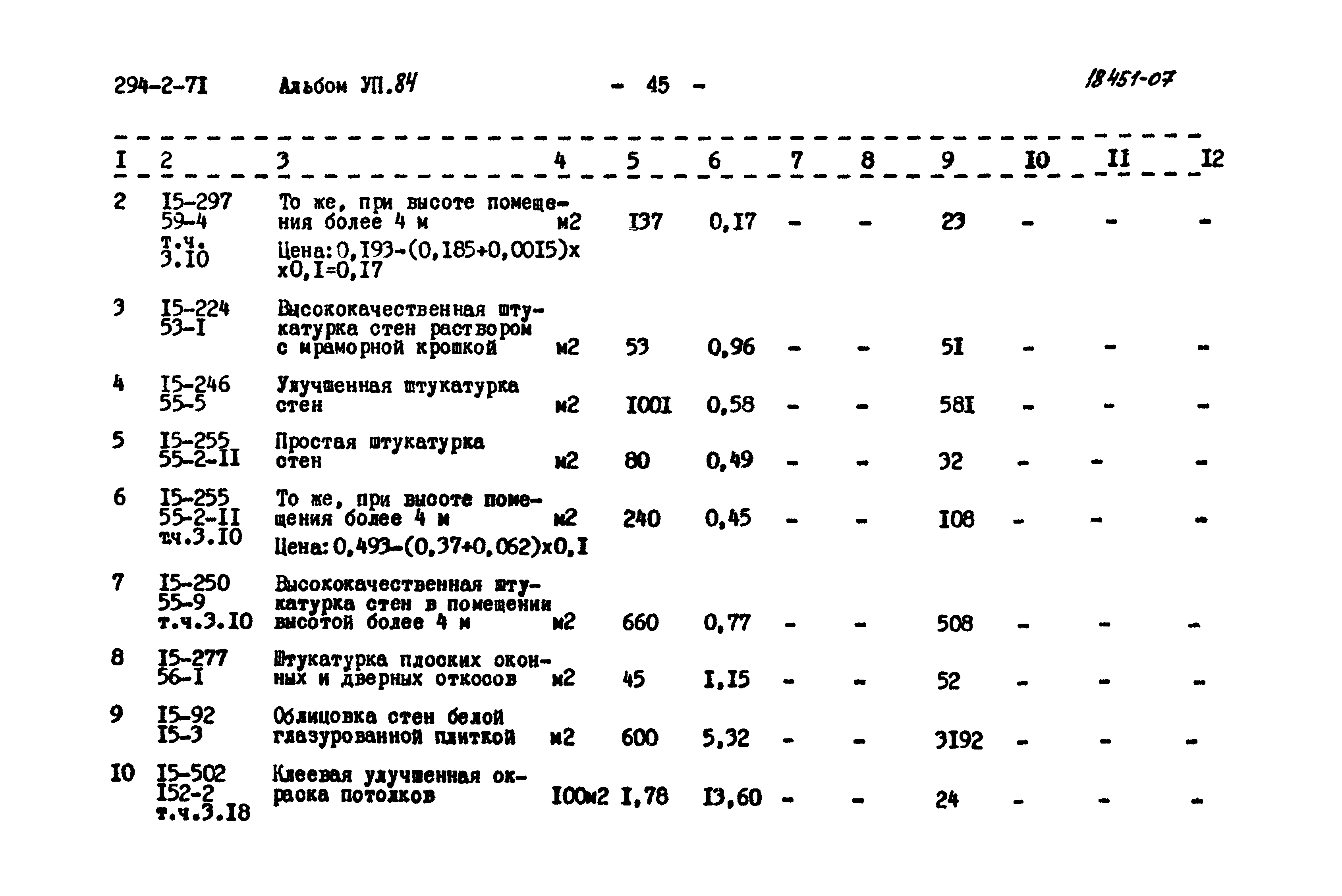 Типовой проект 294-2-71