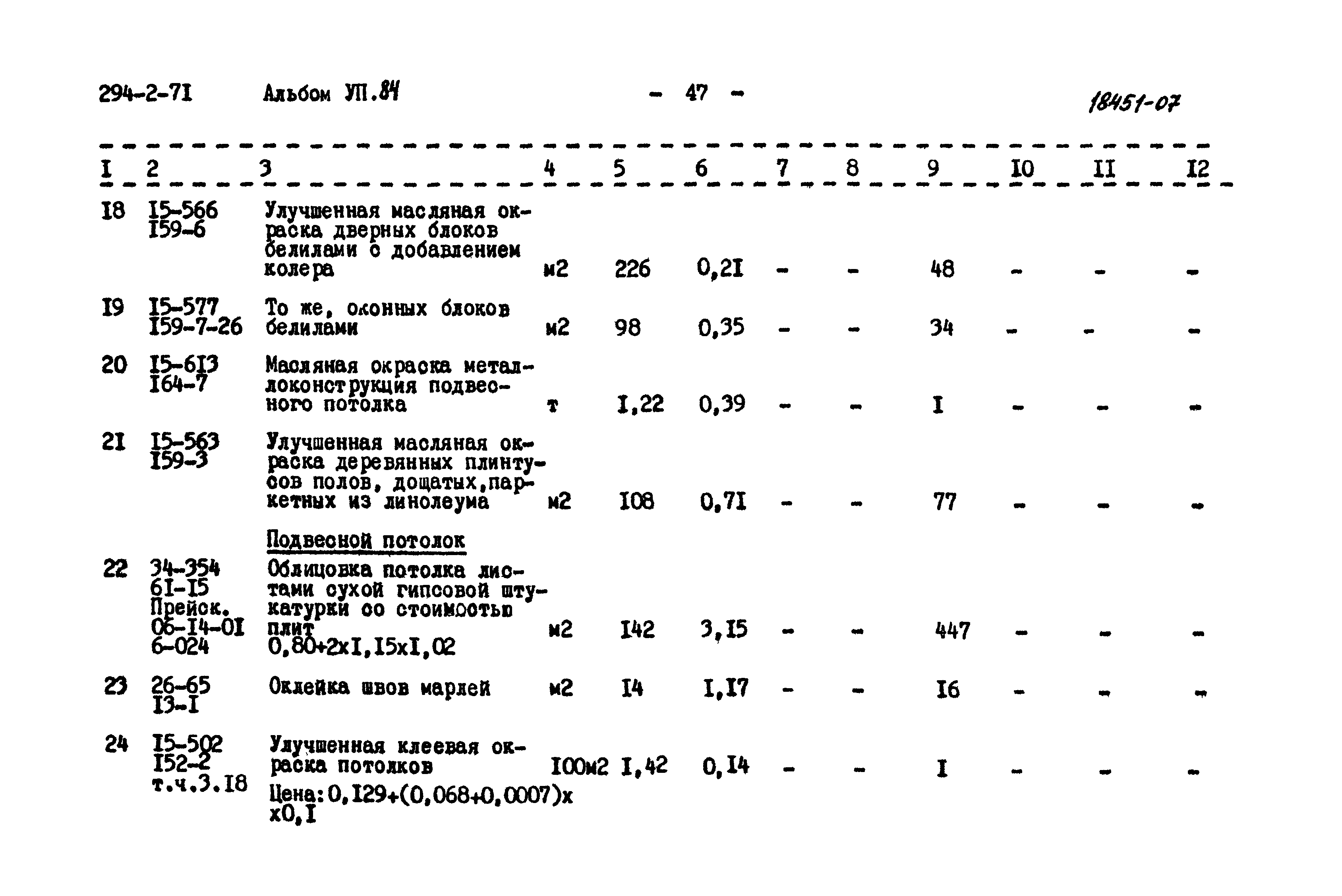 Типовой проект 294-2-71