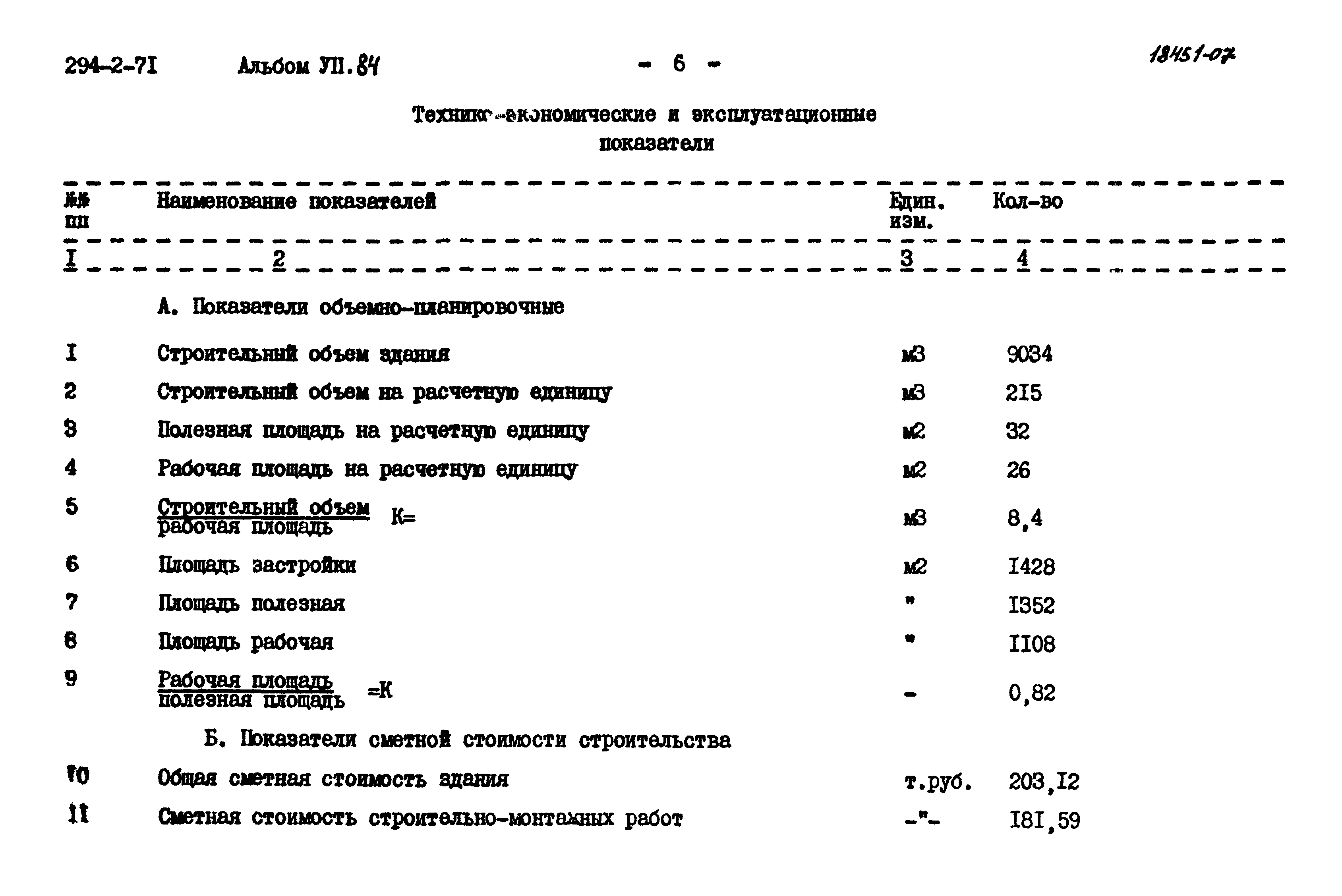 Типовой проект 294-2-71