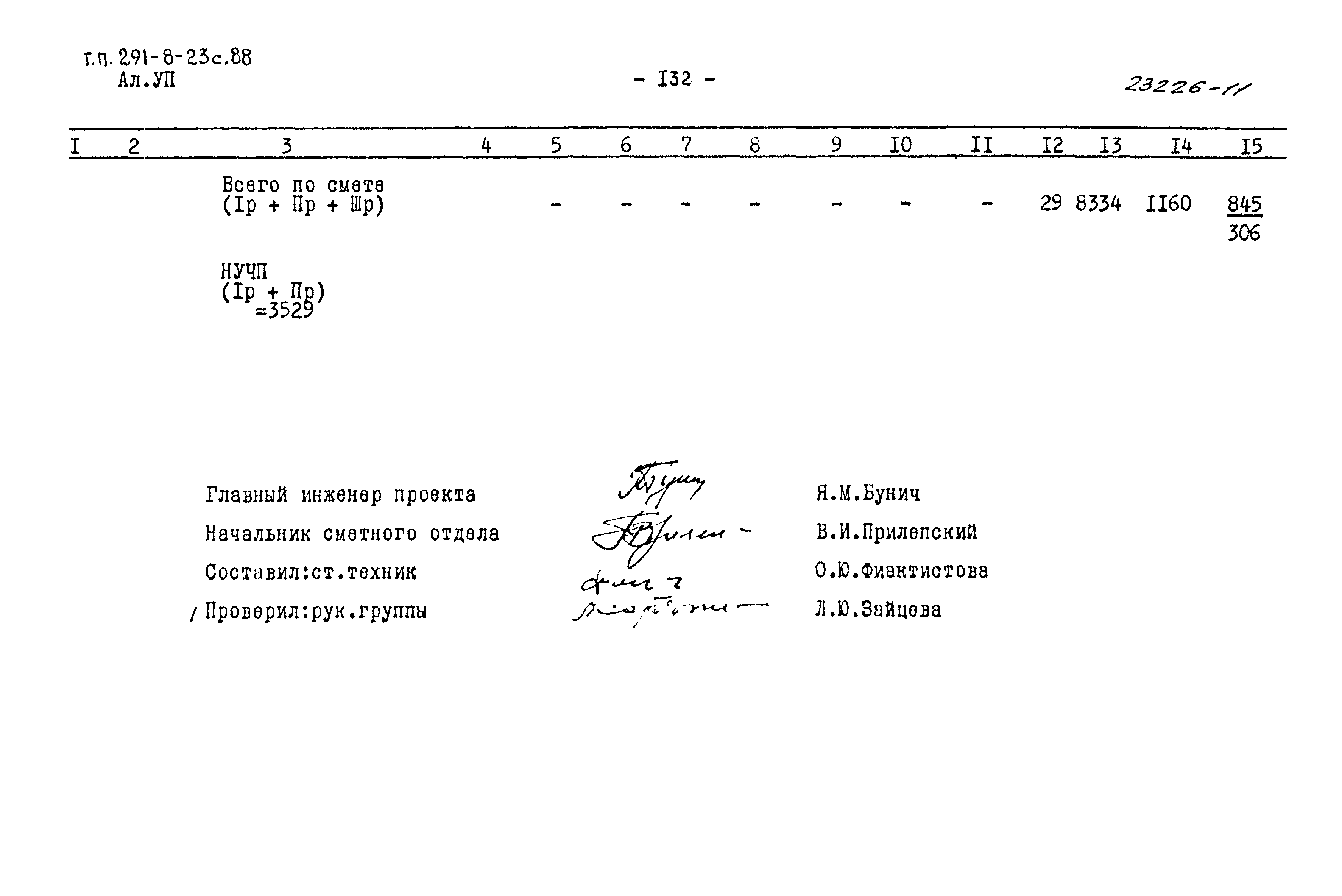 Типовой проект 291-8-23с.88