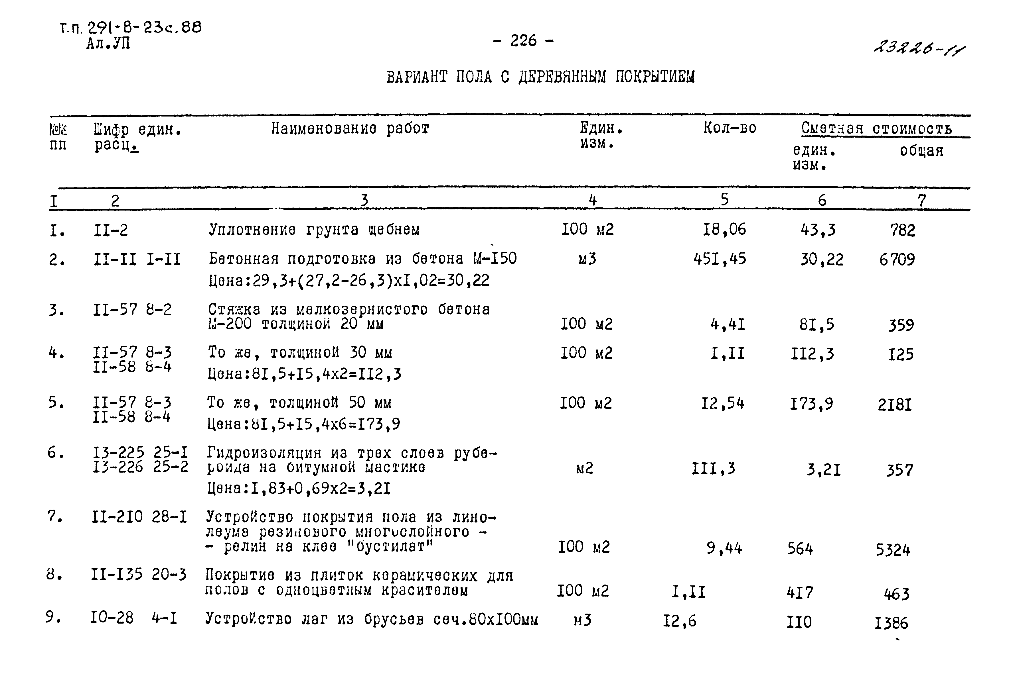 Типовой проект 291-8-23с.88