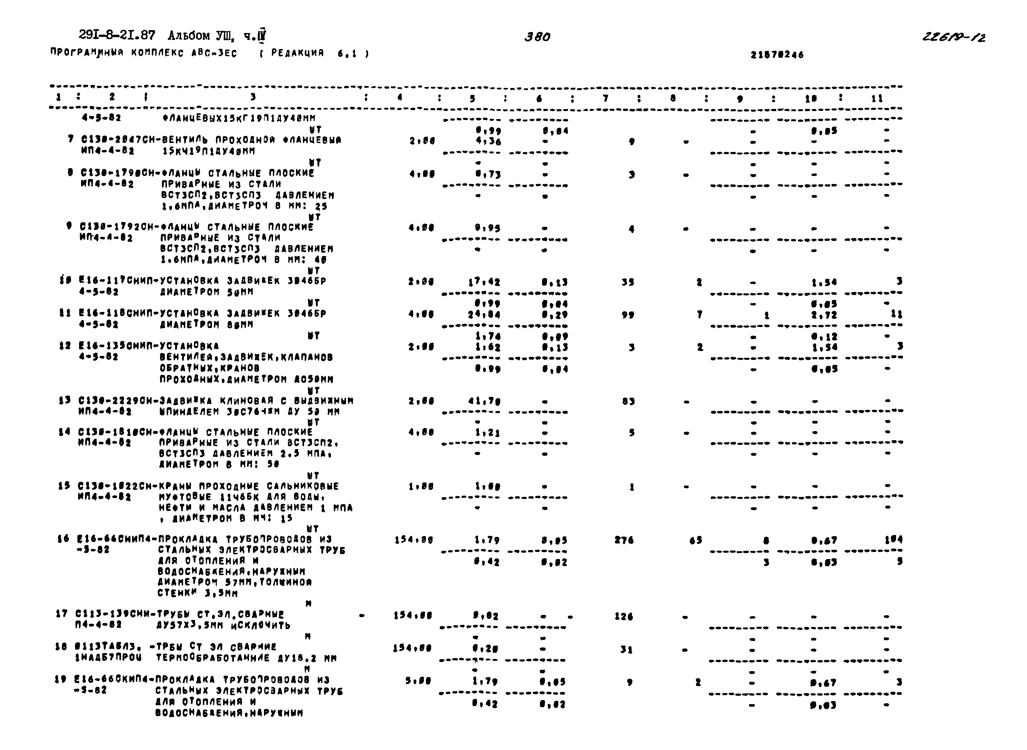 Типовой проект 291-8-21.87