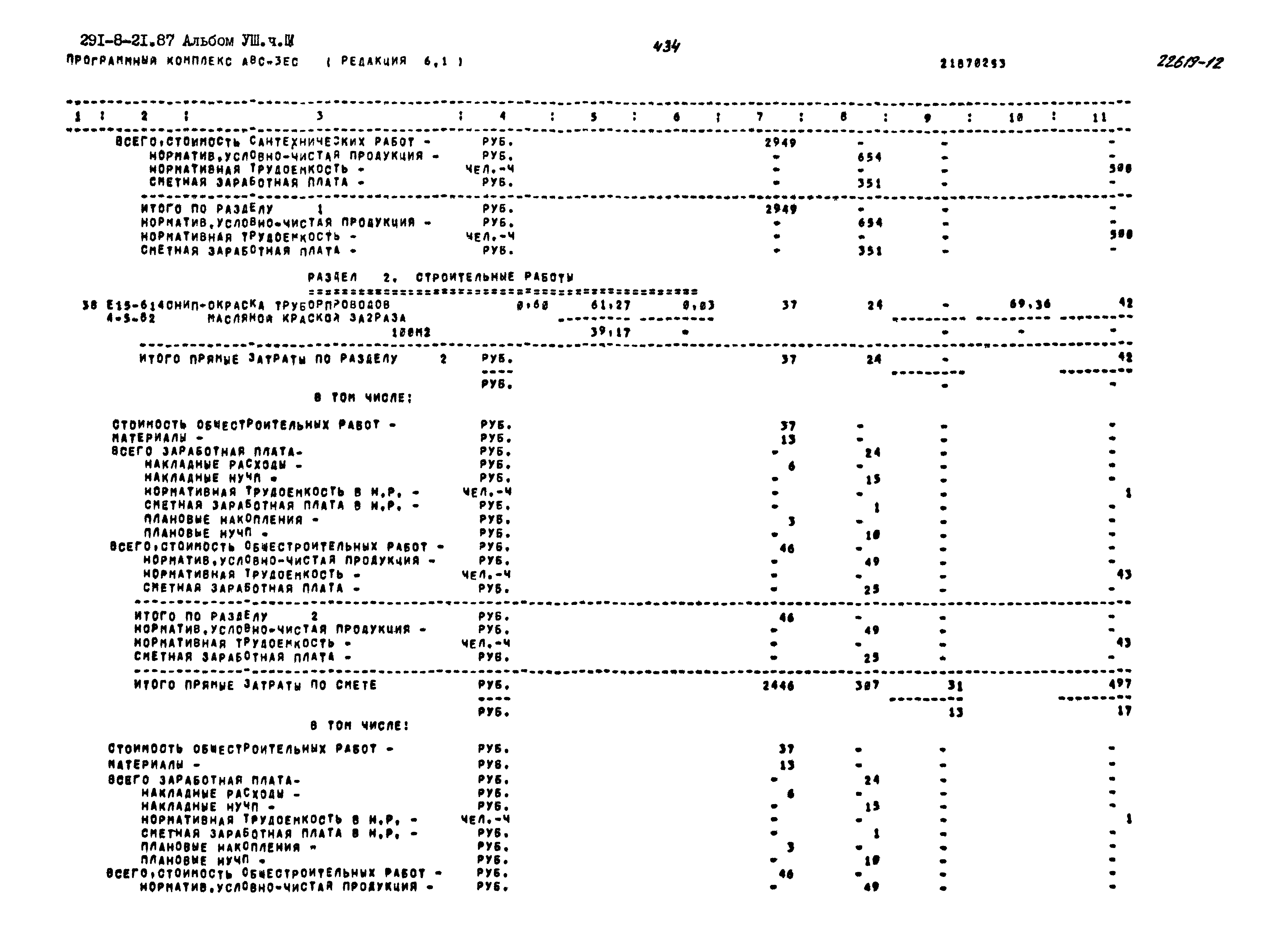 Типовой проект 291-8-21.87