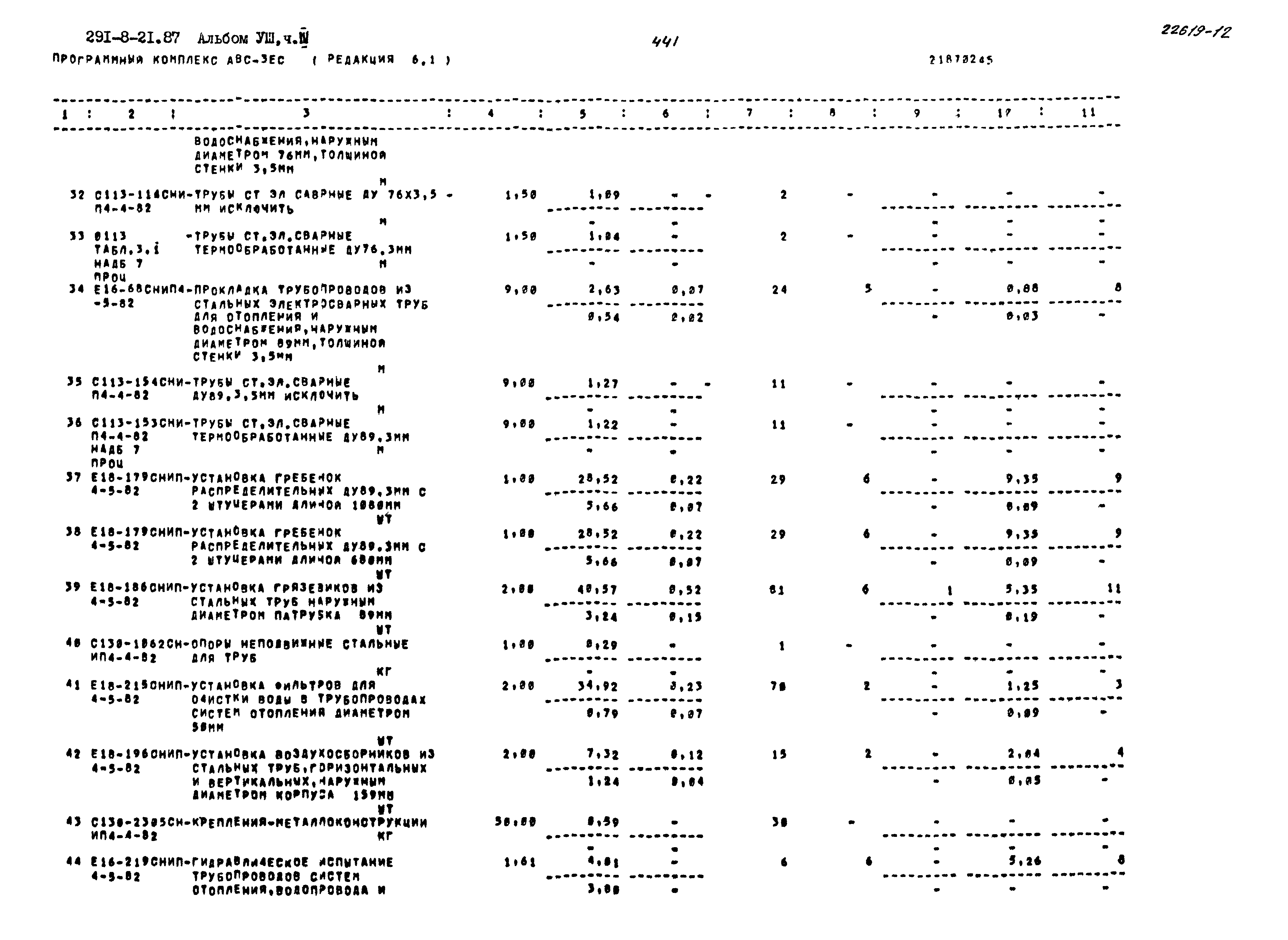 Типовой проект 291-8-21.87