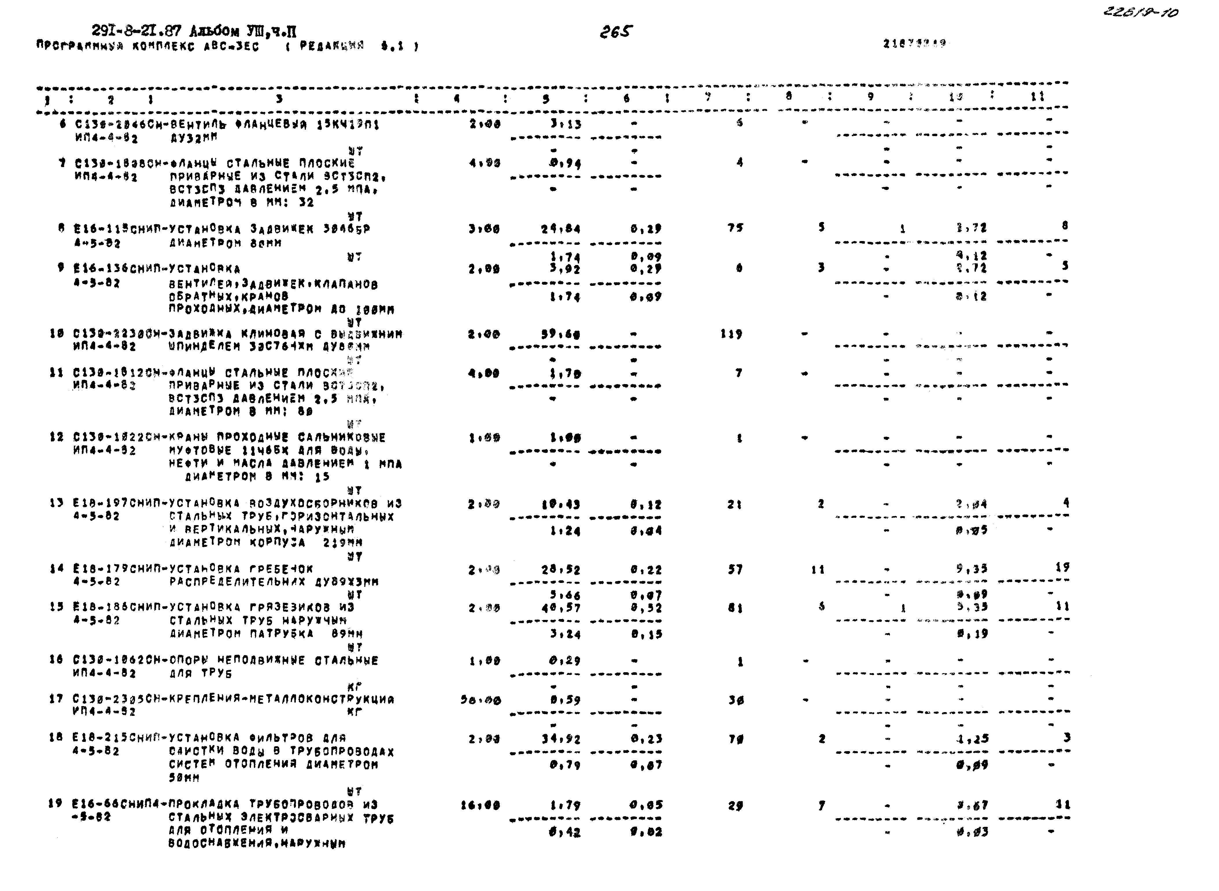 Типовой проект 291-8-21.87