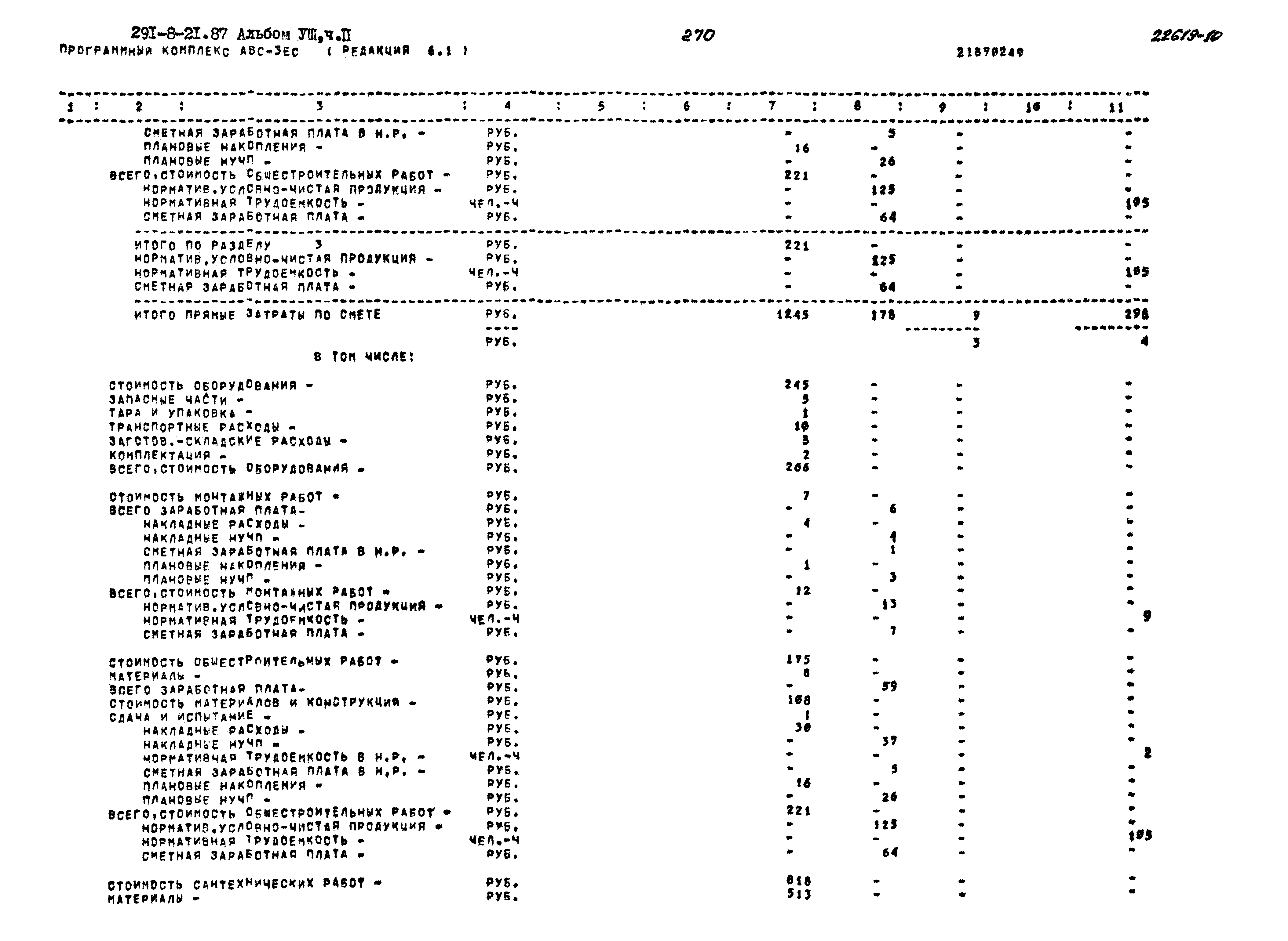 Типовой проект 291-8-21.87