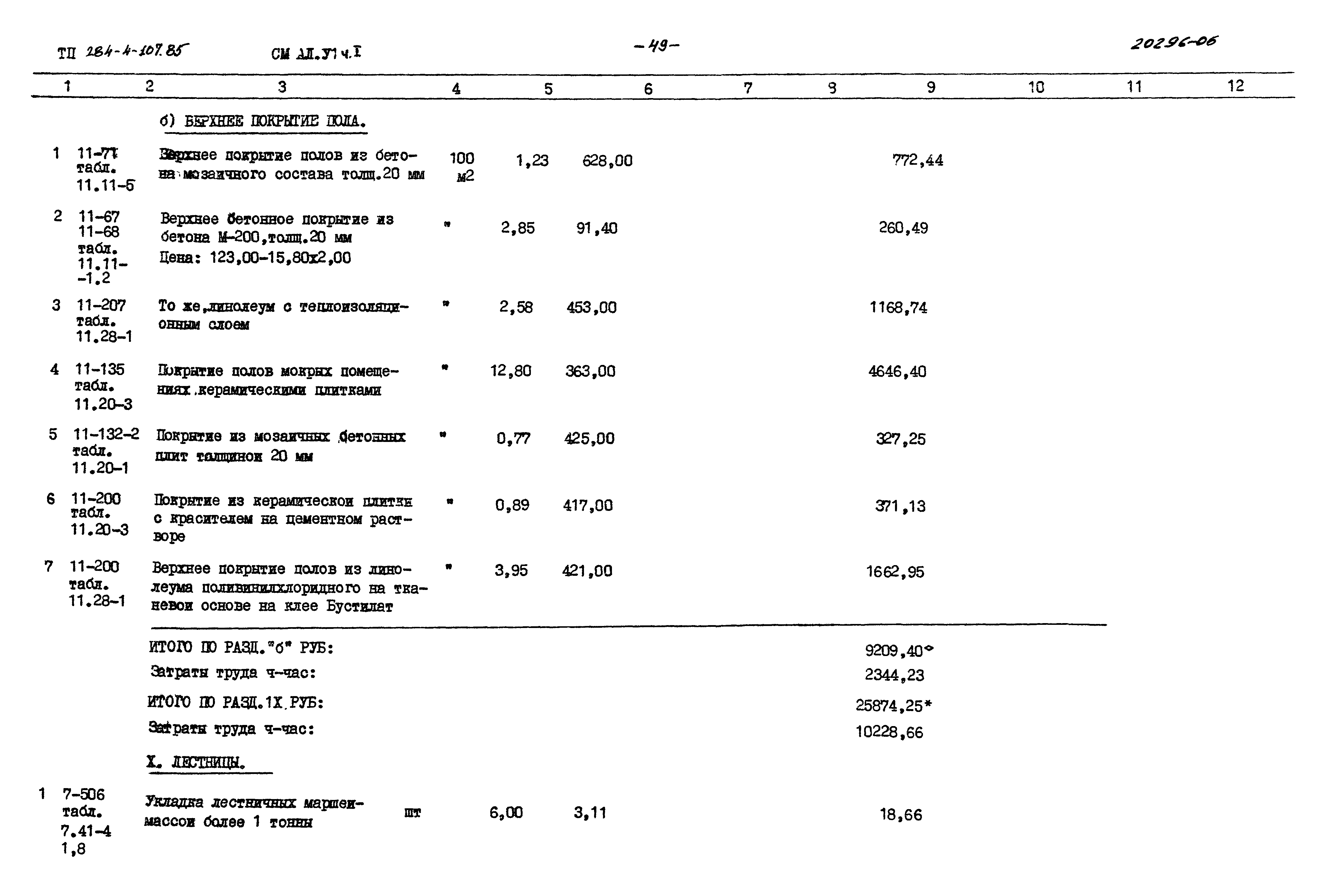 Типовой проект 284-4-107.85