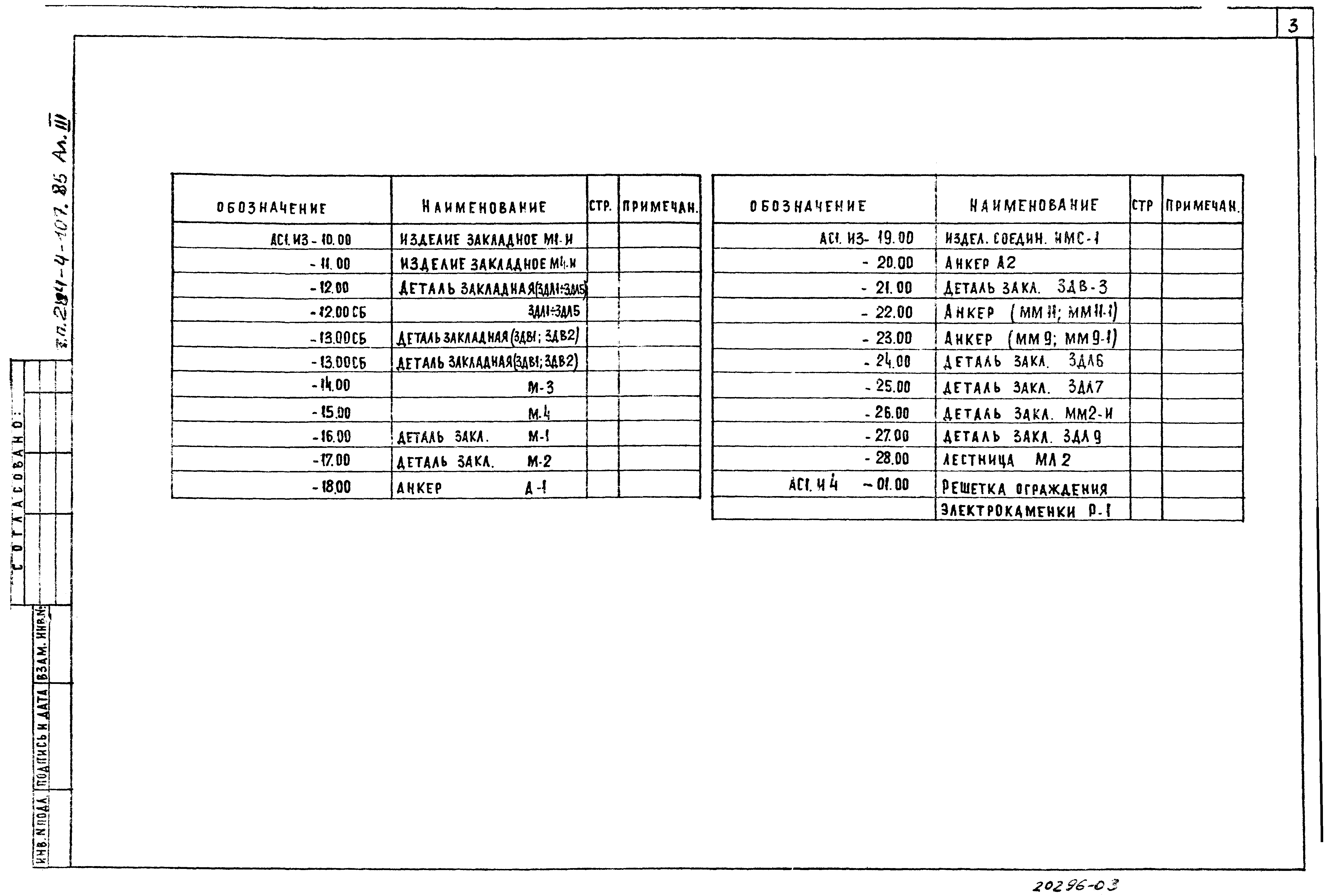 Типовой проект 284-4-107.85