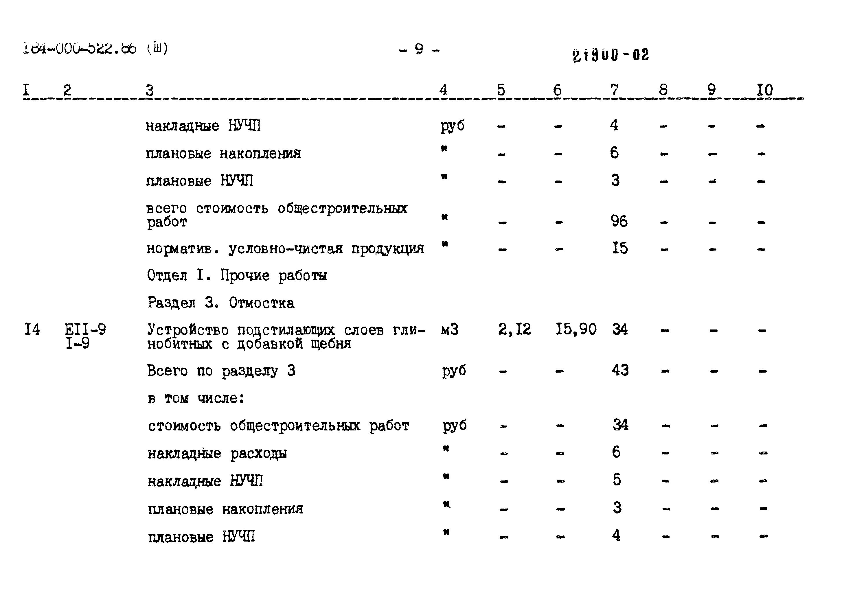 Типовой проект 184-000-522.86