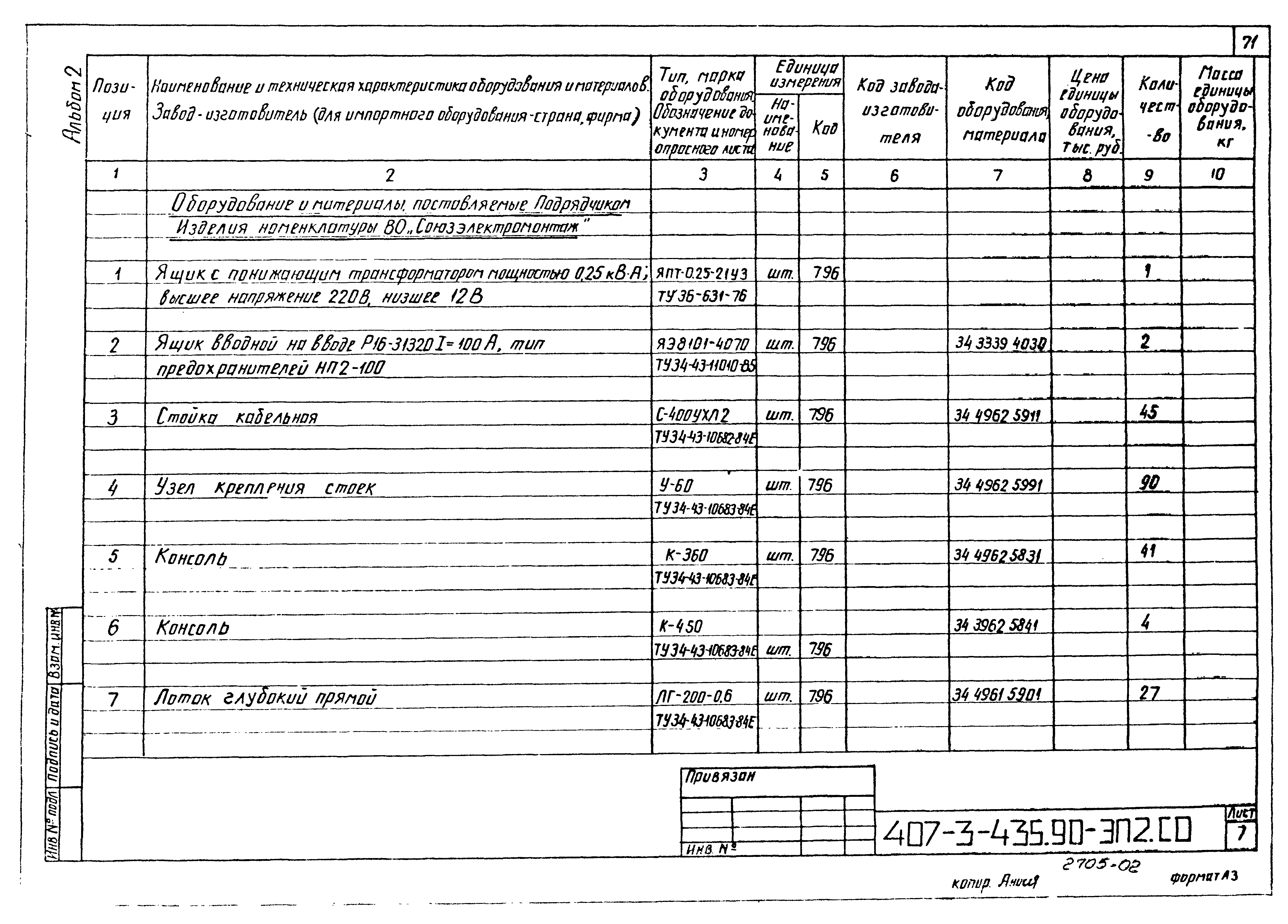 Типовой проект 407-3-435.90