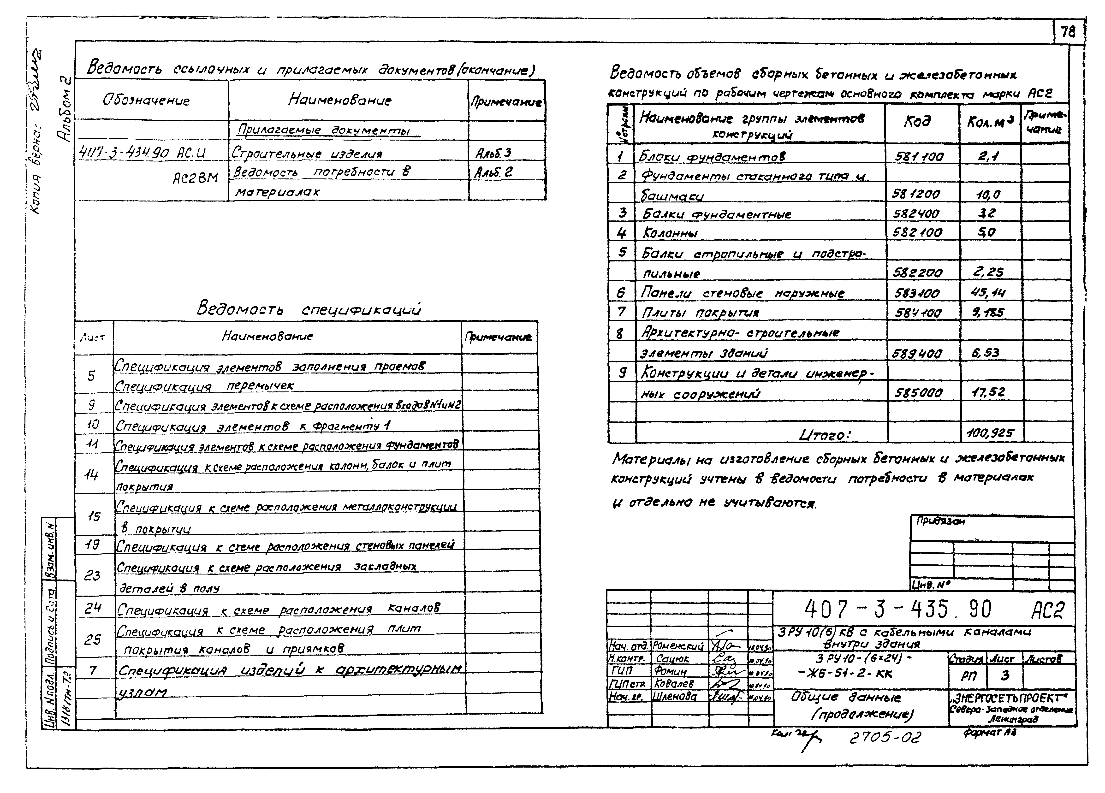 Типовой проект 407-3-435.90