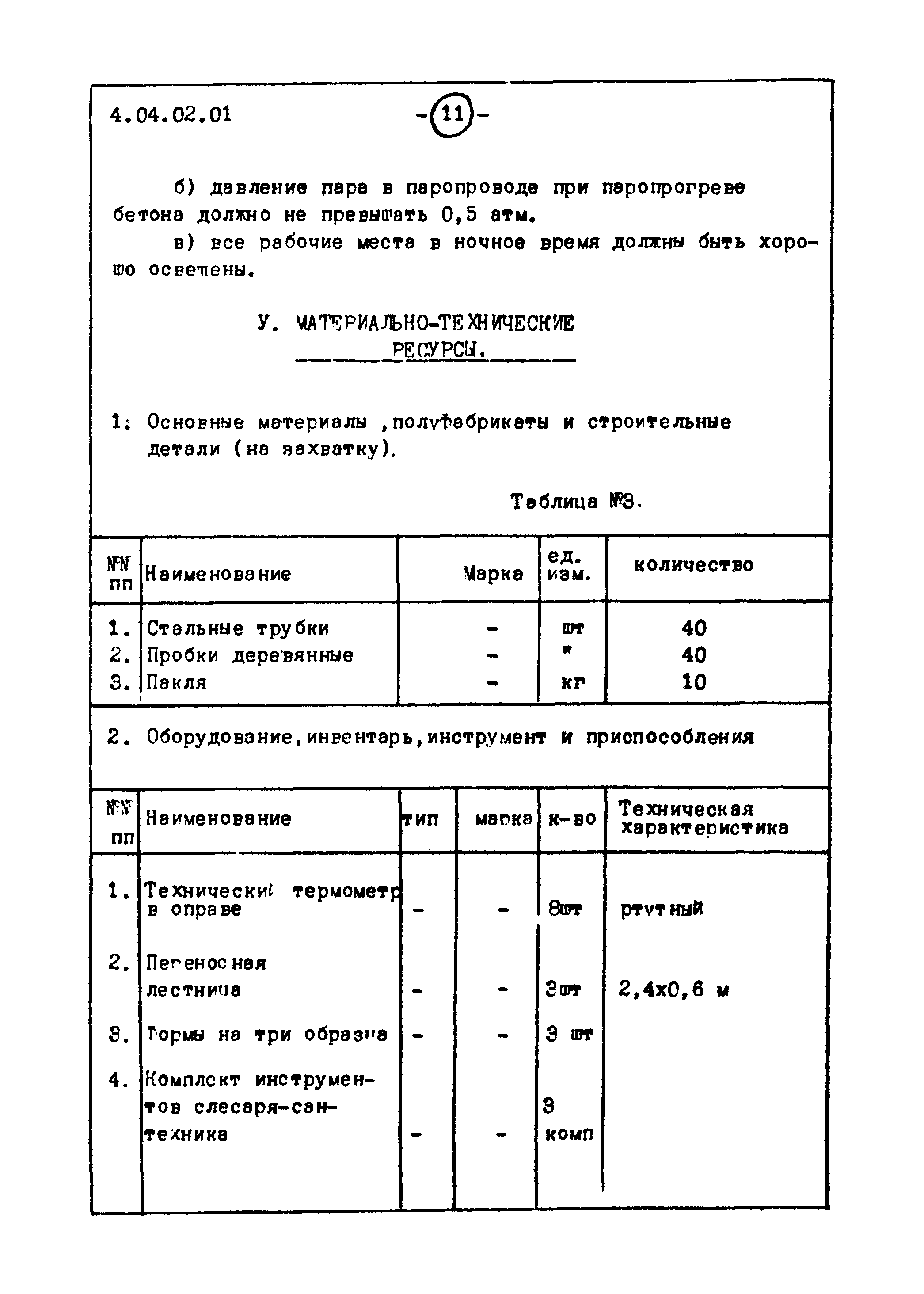 ТТК 4.04.02.01