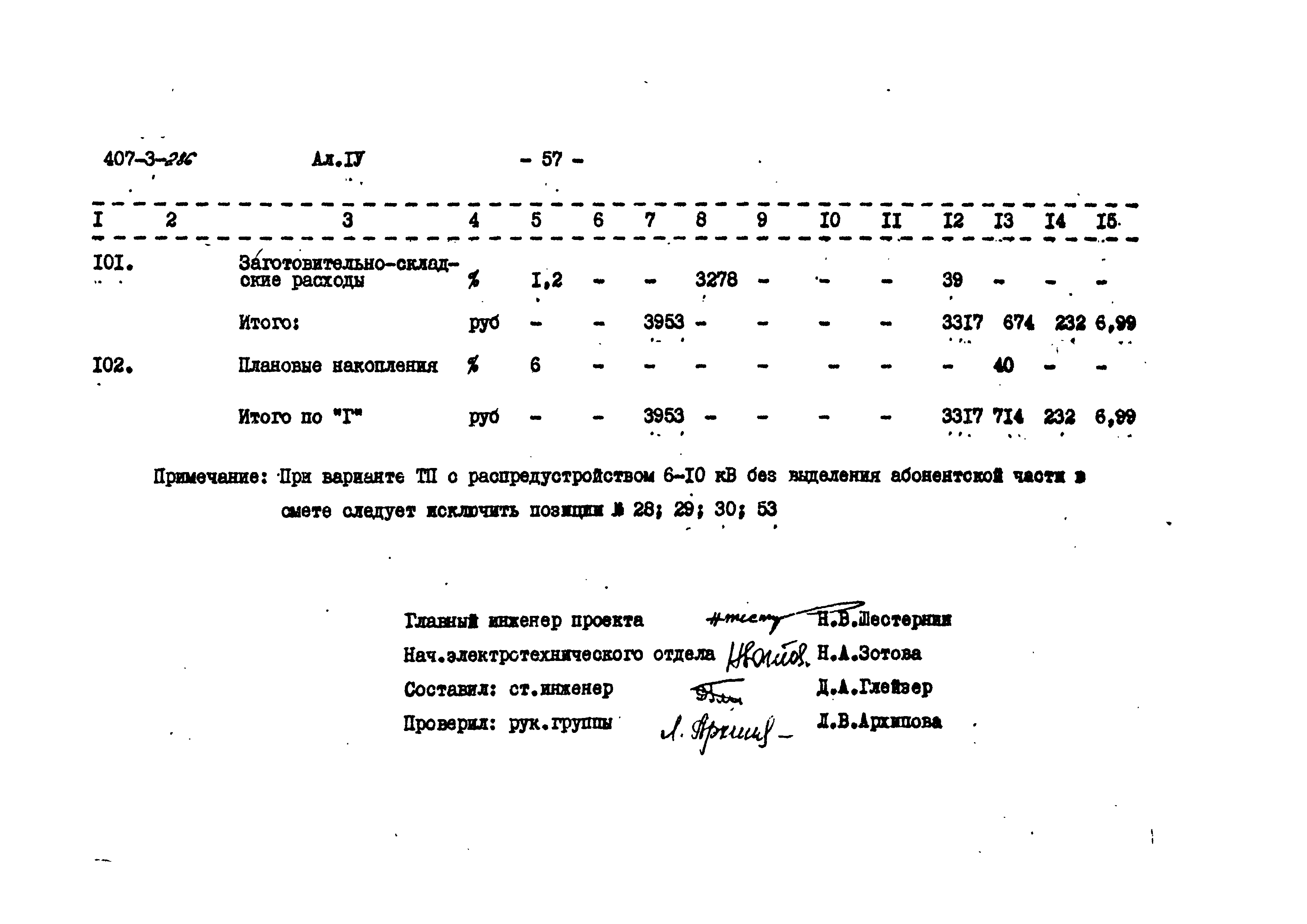 Типовой проект 407-3-286