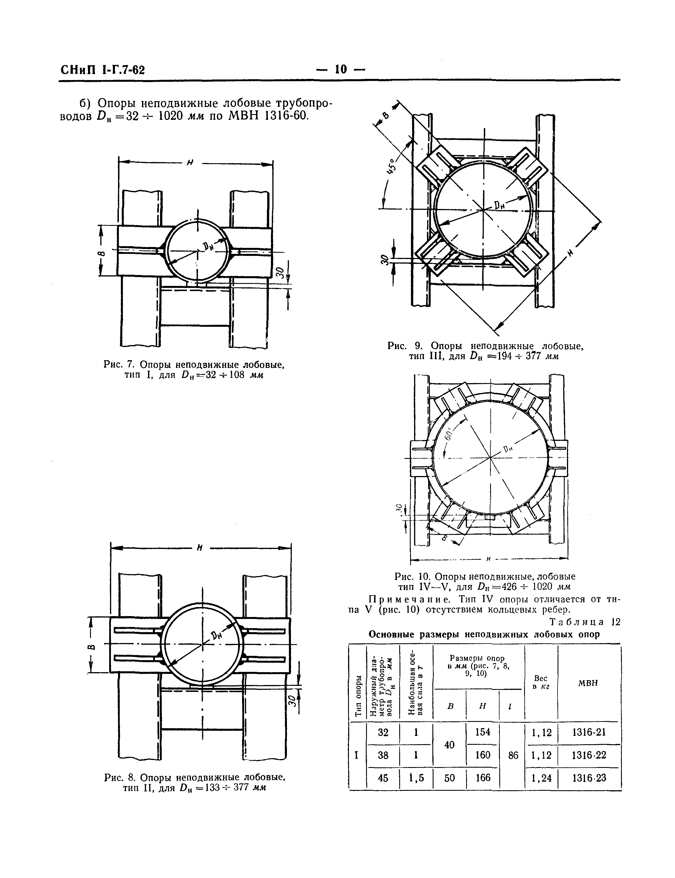 СНиП I-Г.7-62