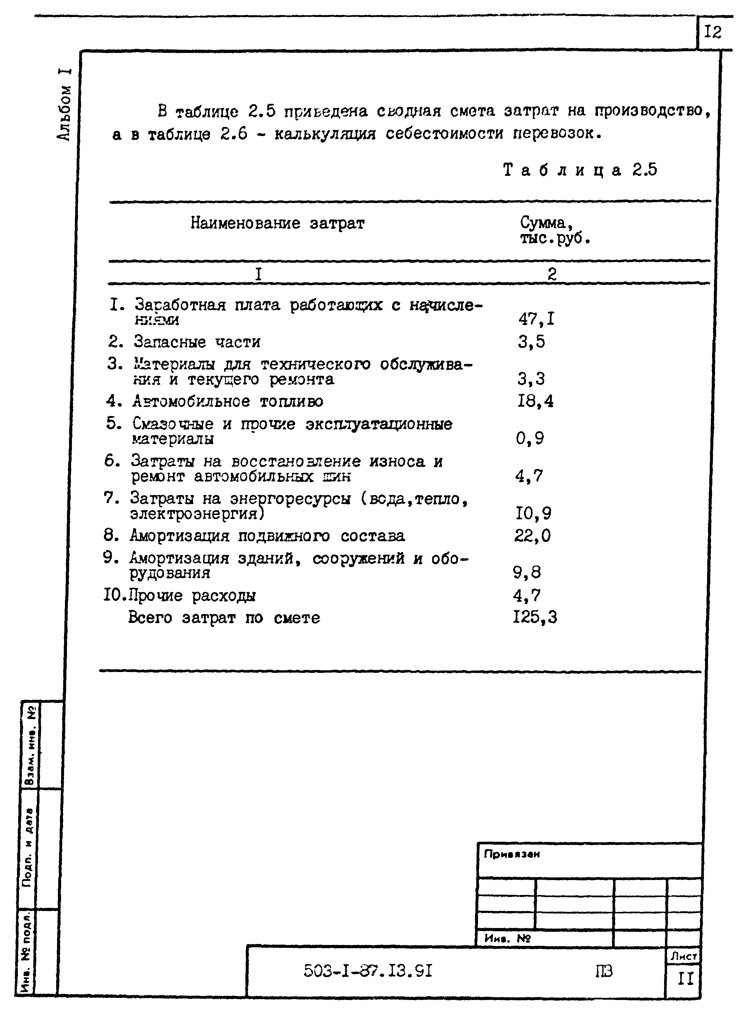 Типовой проект 503-1-87.13.91