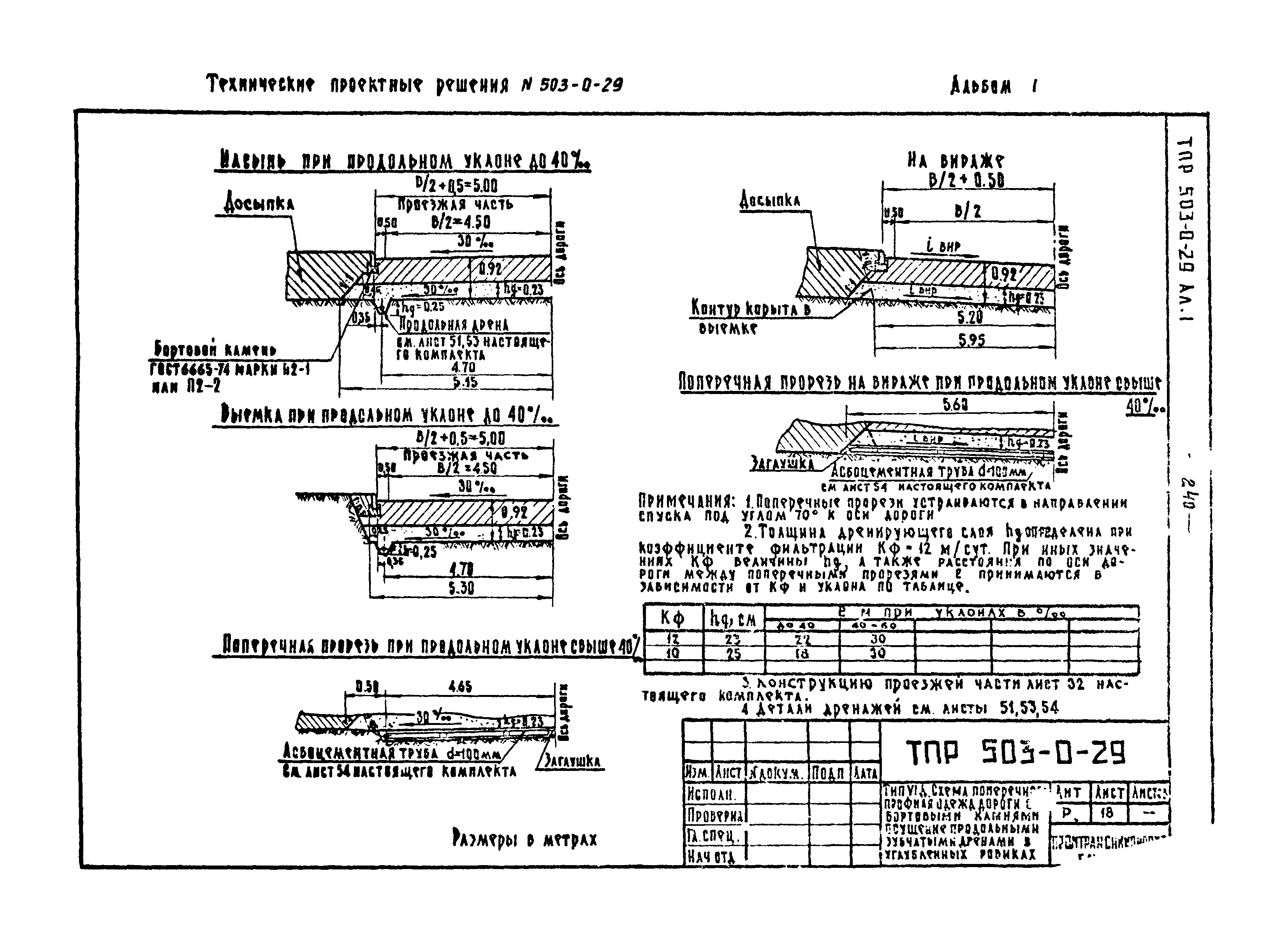 Типовые проектные решения 503-0-29