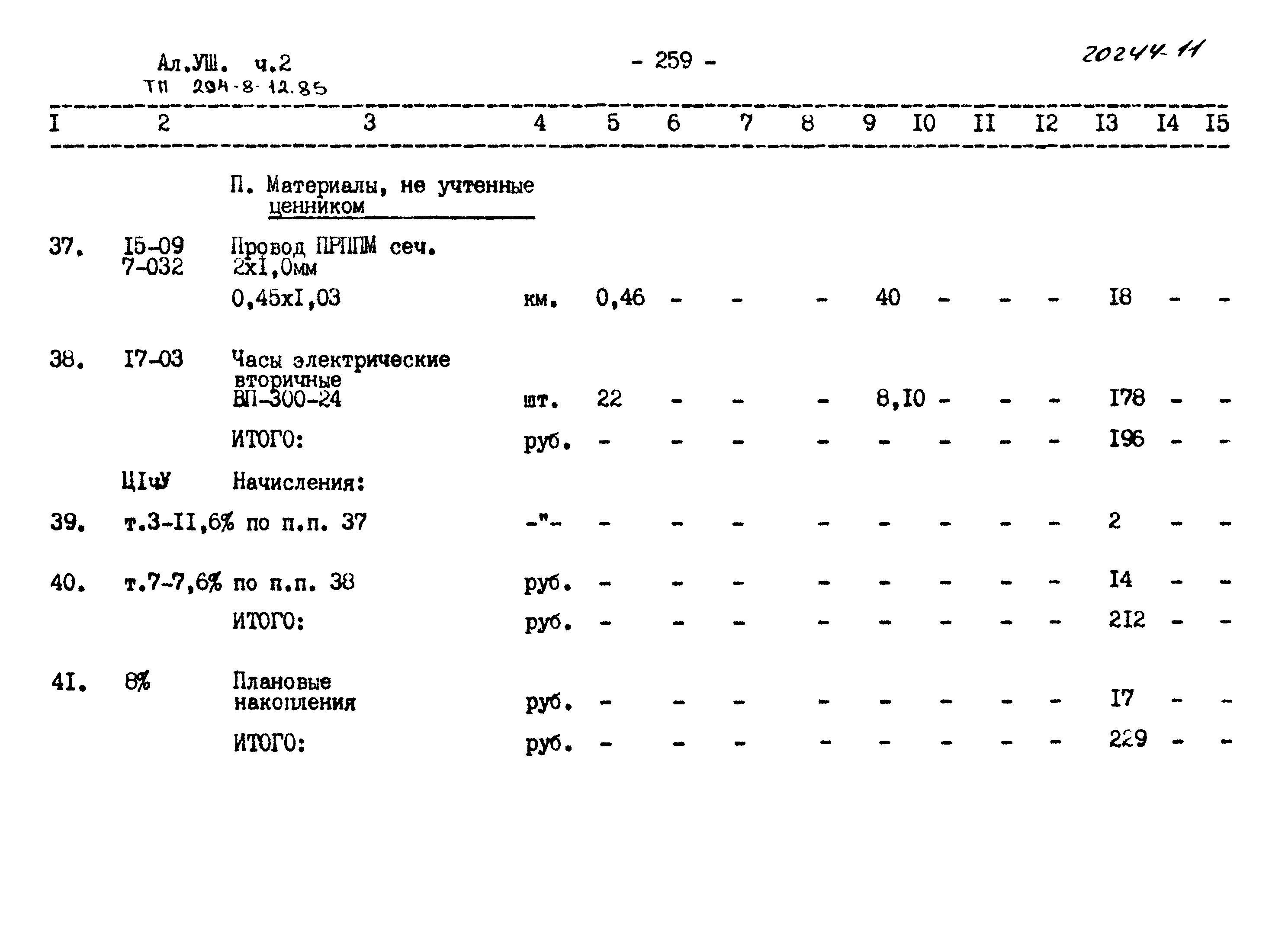 Типовой проект 294-8-12.85