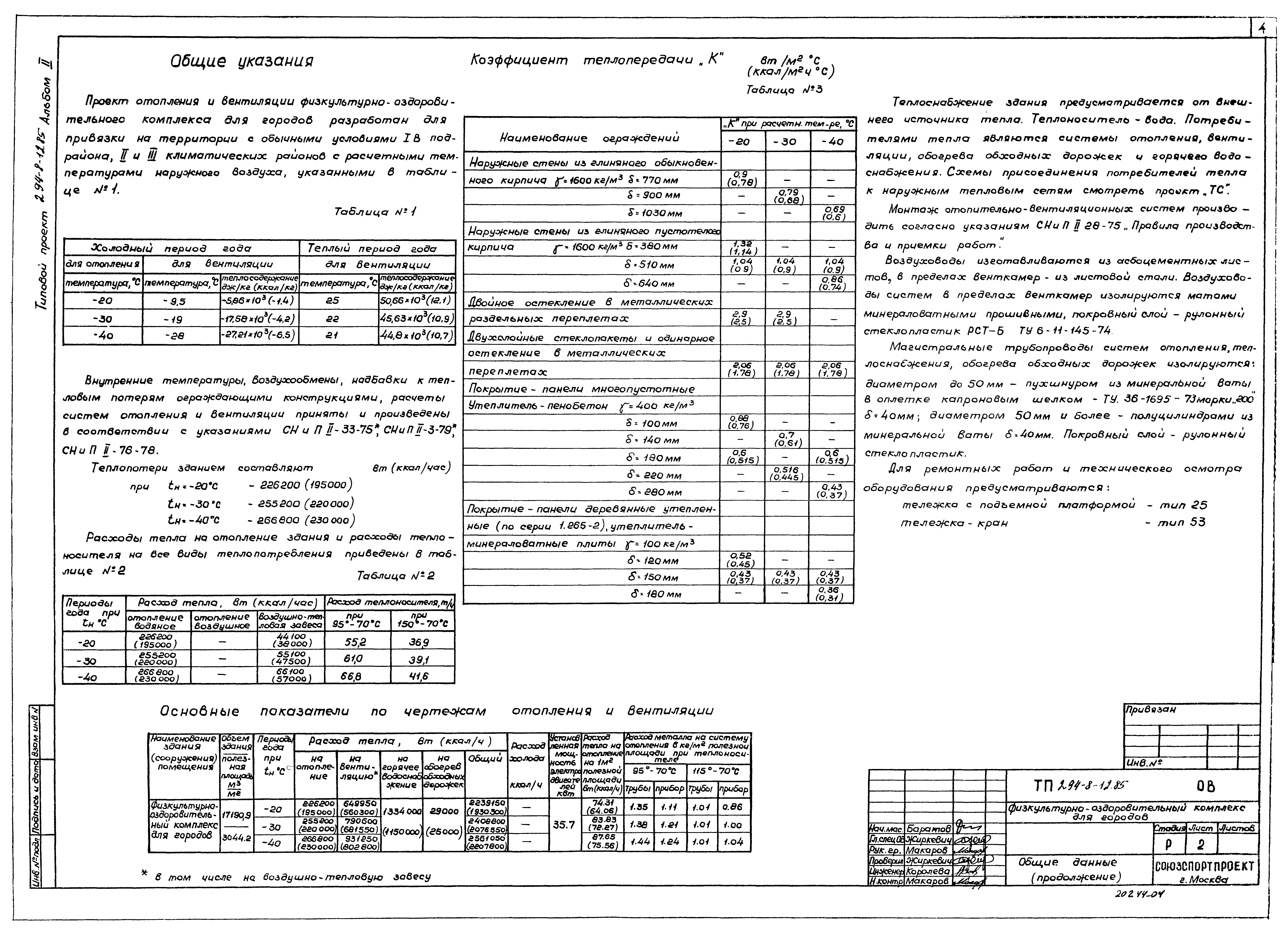Типовой проект 294-8-12.85