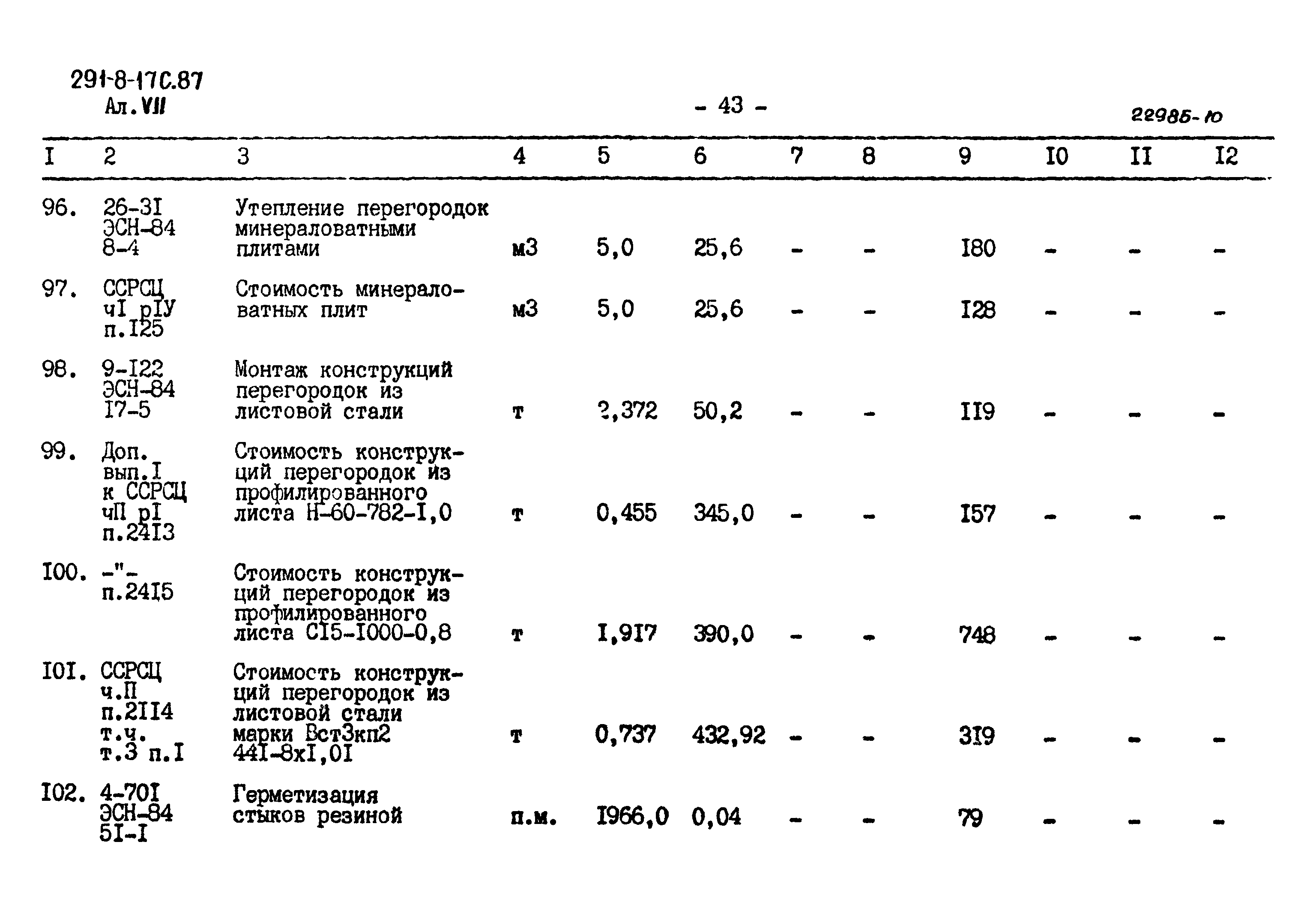 Типовой проект 291-8-17с.87