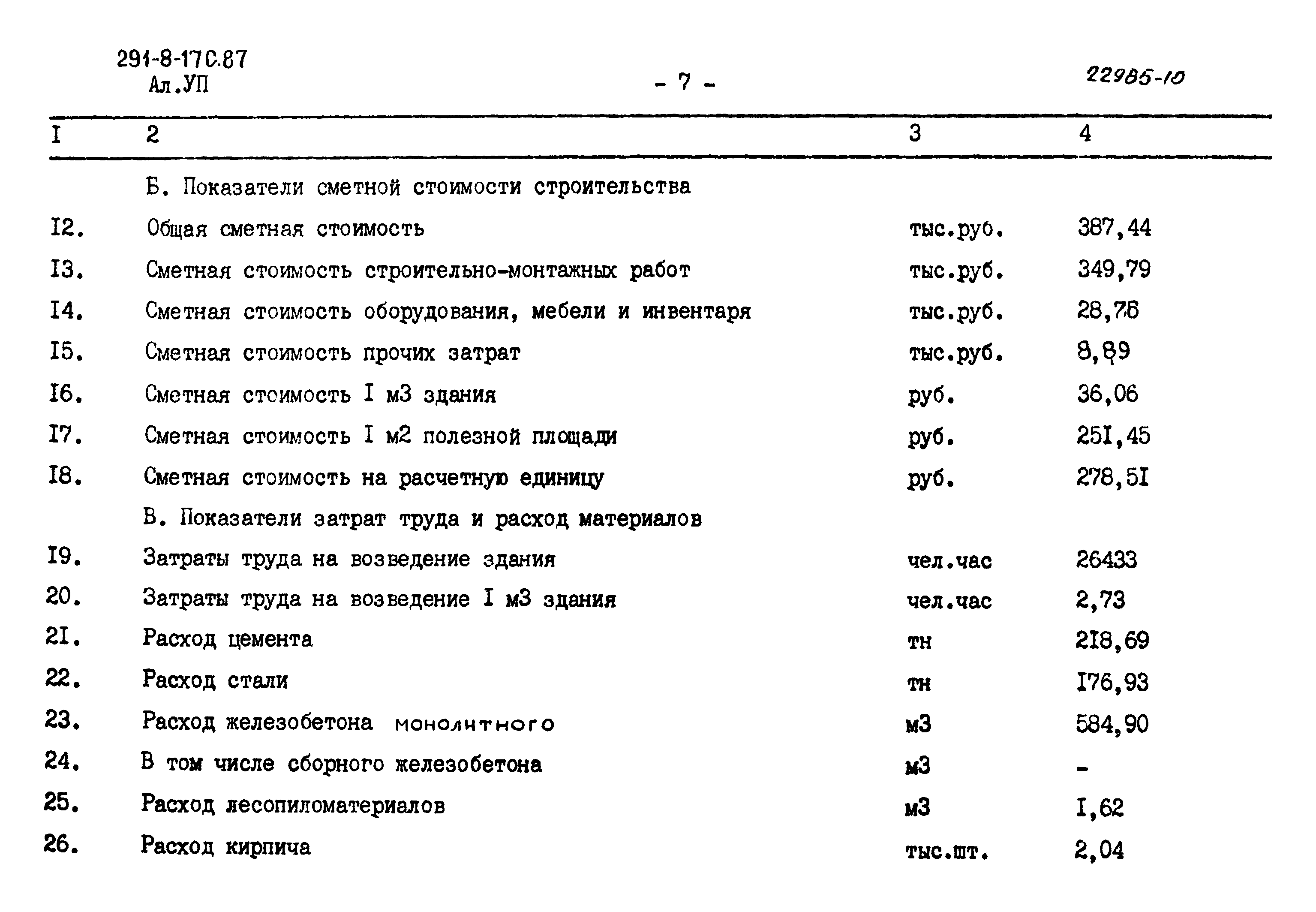 Типовой проект 291-8-17с.87