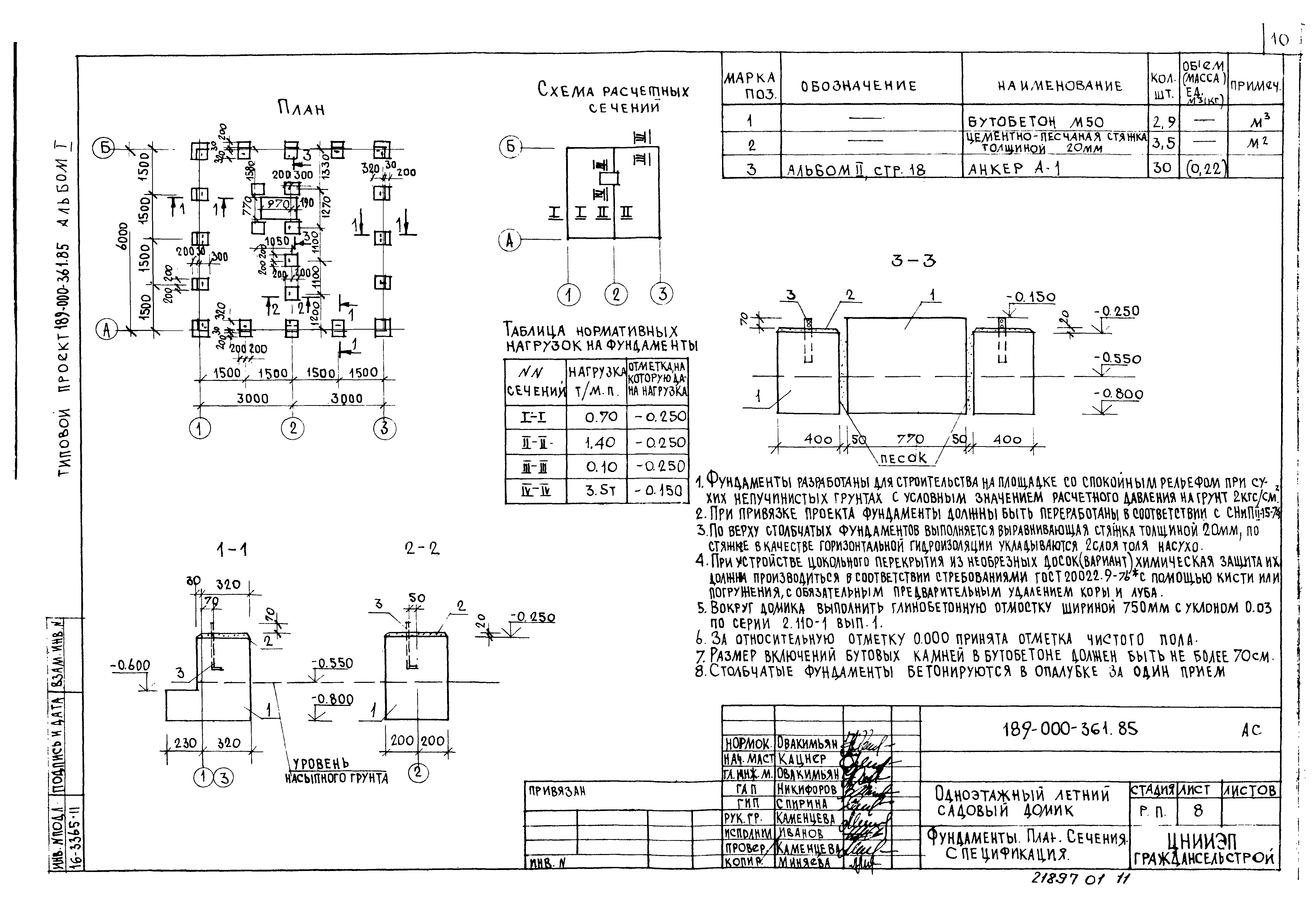 Типовой проект 189-000-361.85